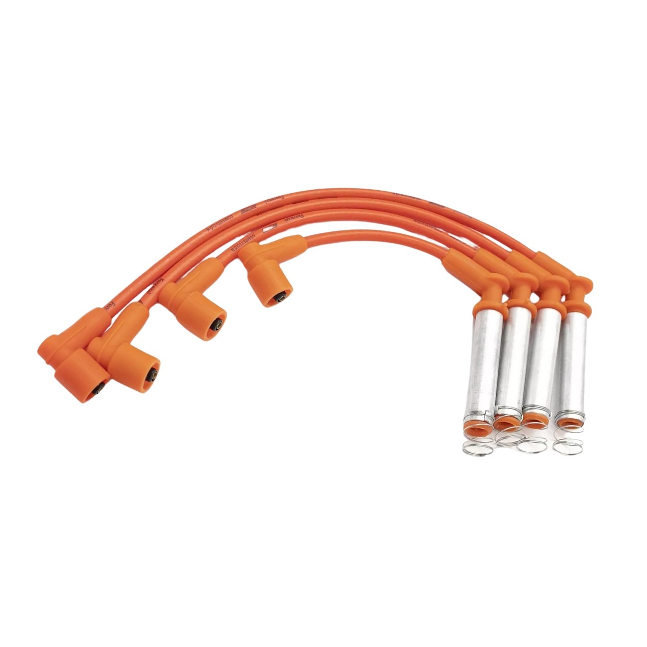Juego Cables Bujia Ferrazzi Competicion 9mm Chevrolet Agile 1.4 8v Astra 1.6 8v Celta 1.4 8v Classic 1.4 8v Cobalt 1.4... Naranja