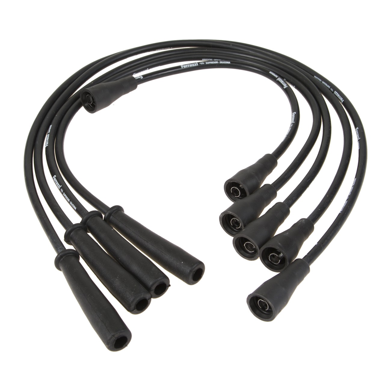 Juego Cables Bujia Ferrazzi Basic Chevrolet Chevette 1.4 Negro