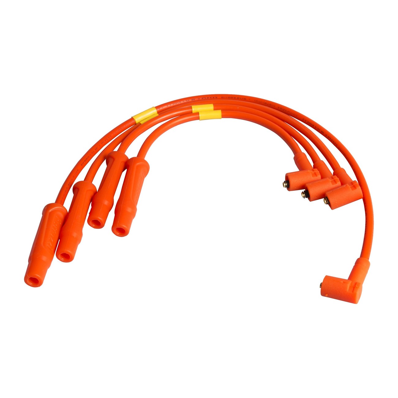 Juego Cables Bujia Ferrazzi Competicion 9mm Seat Alhambra 2.0 Cordoba 1.6 8v Ibiza 1.6 8v Leon 1.6 8v Toledo 1.6 8v Naranja