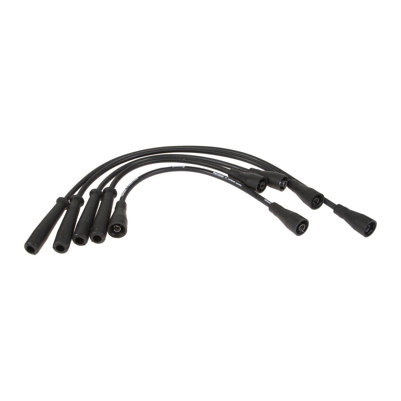 Juego Cables Bujia Ferrazzi Basic Volkswagen Carat 1.8 Gacel 1.6 Negro