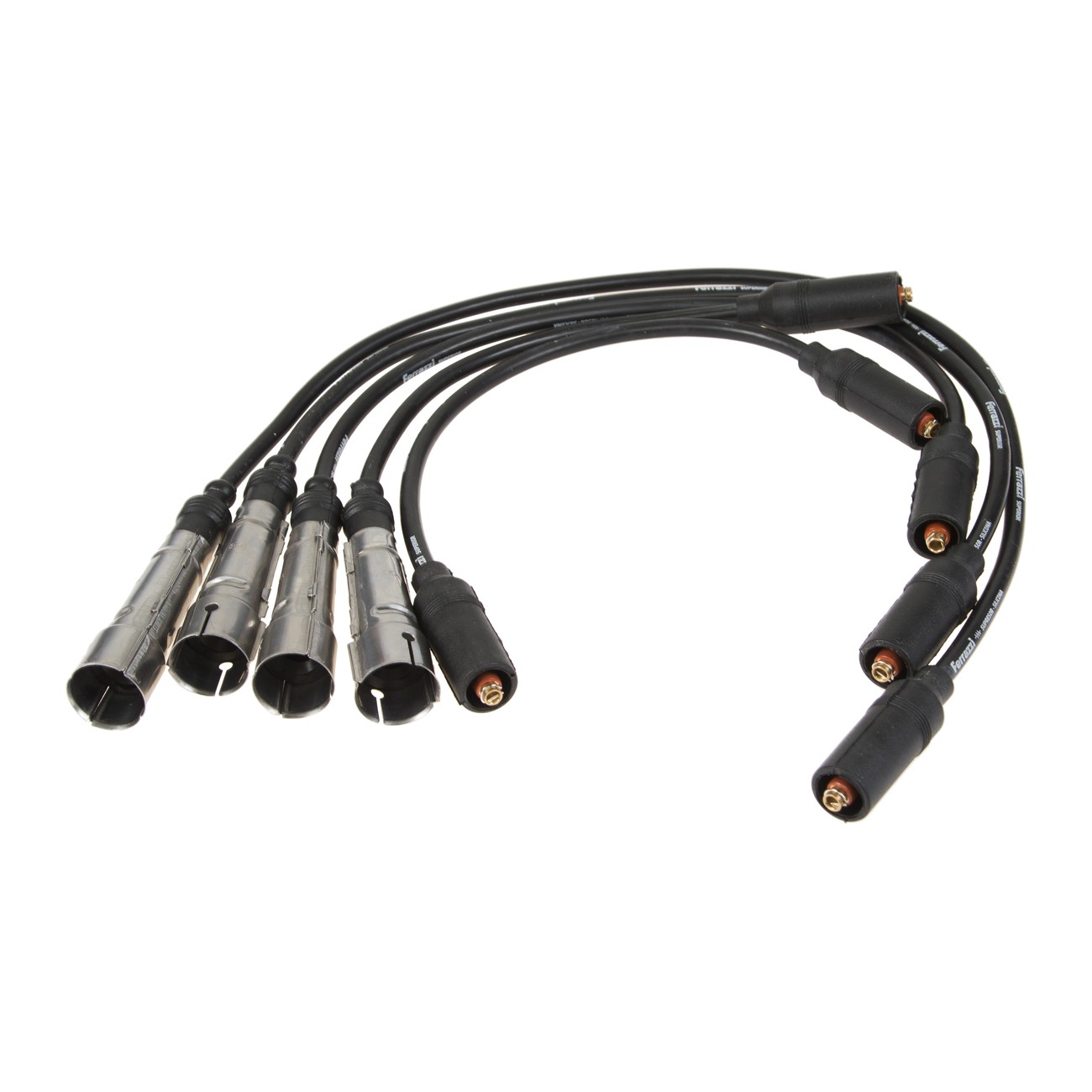 Juego Cables Bujia Ferrazzi Basic Volkswagen Gol 1.6 1.6 8v Gol Power 1.6 8v Saveiro 1.6 1.6 8v Negro