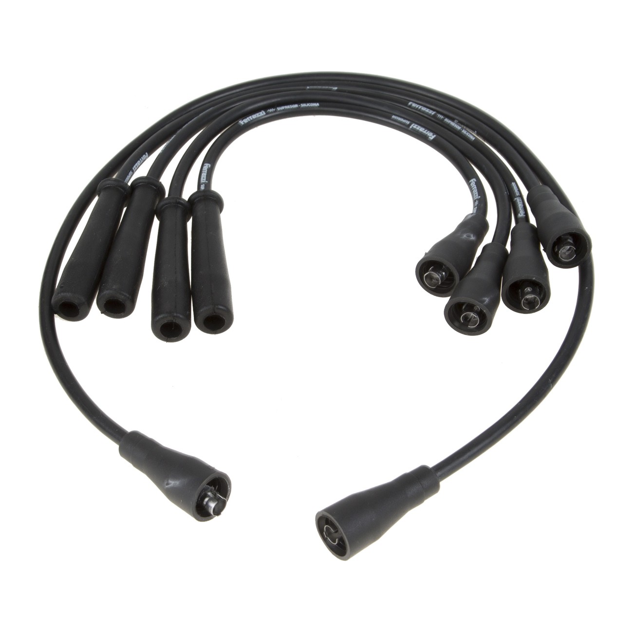 Cable Bujia Silicona Fiat 147 1.0 1.3 Fiorino Negro