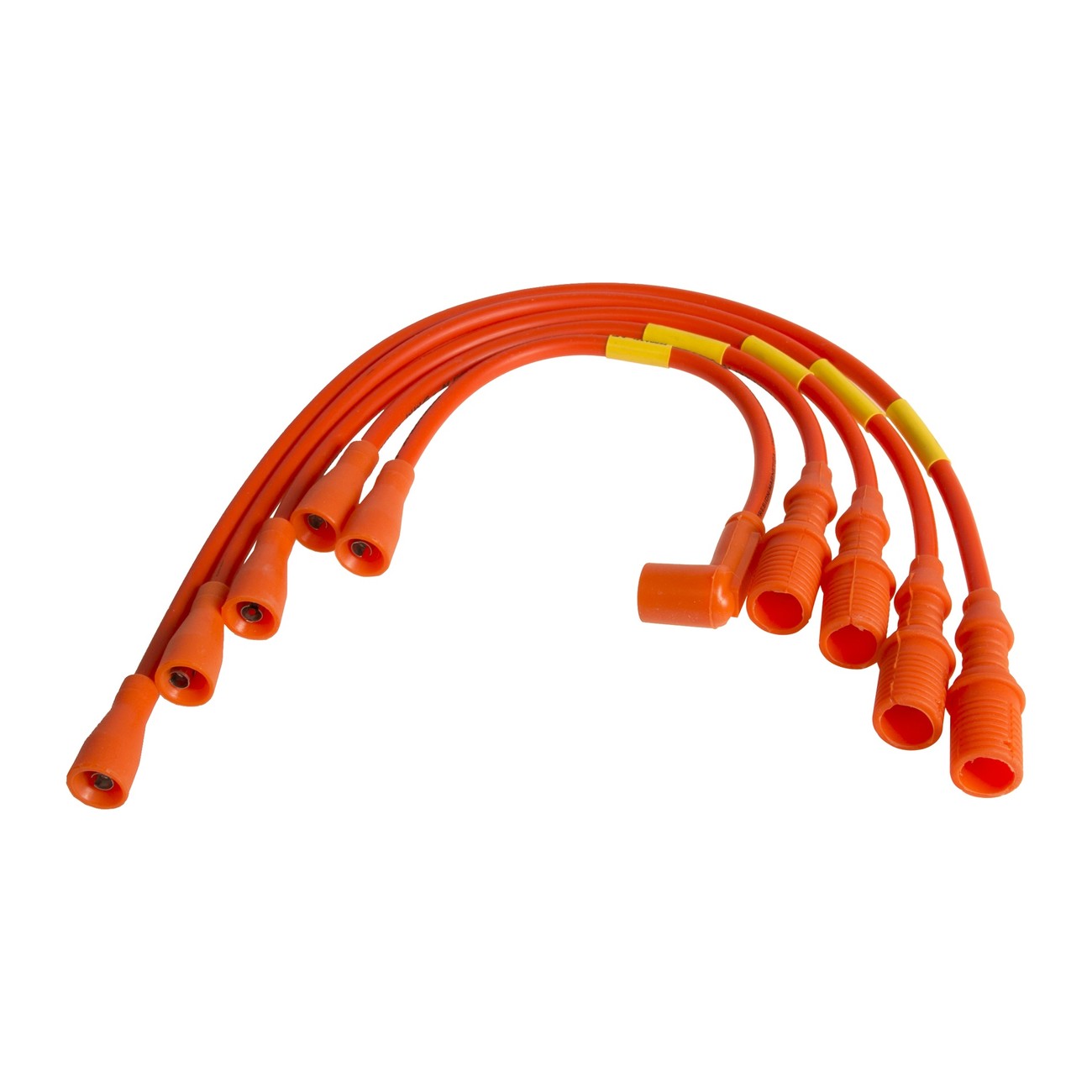 Juego Cables Bujia Ferrazzi Competicion 9mm Renault 18 2.0 21 2.0 2.2 8v Fuego 2.0 Gta Max 2.2 Naranja
