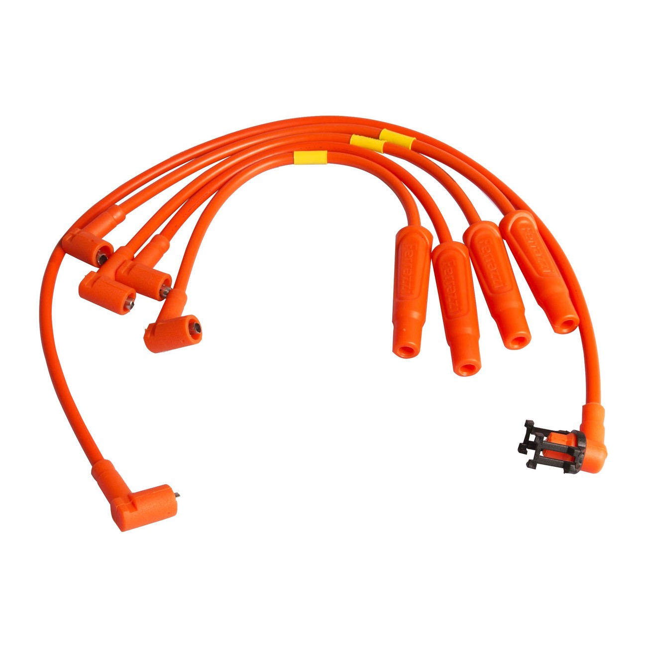 Juego Cables Bujia Ferrazzi Competicion 9mm Renault 19 1.6 8v 9 1.4 Naranja