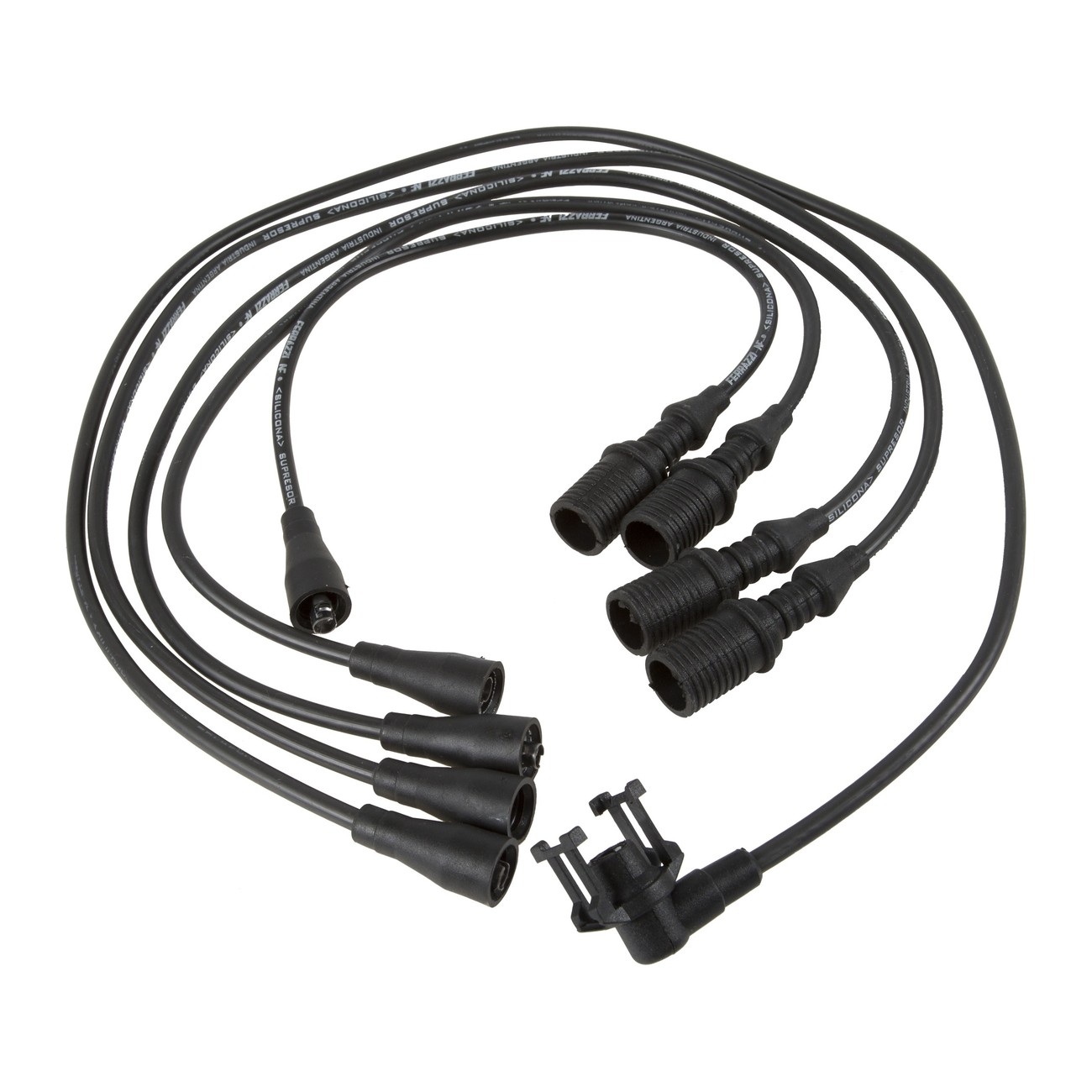 Juego Cables Bujia Ferrazzi Basic Renault Trafic 2.0 Negro