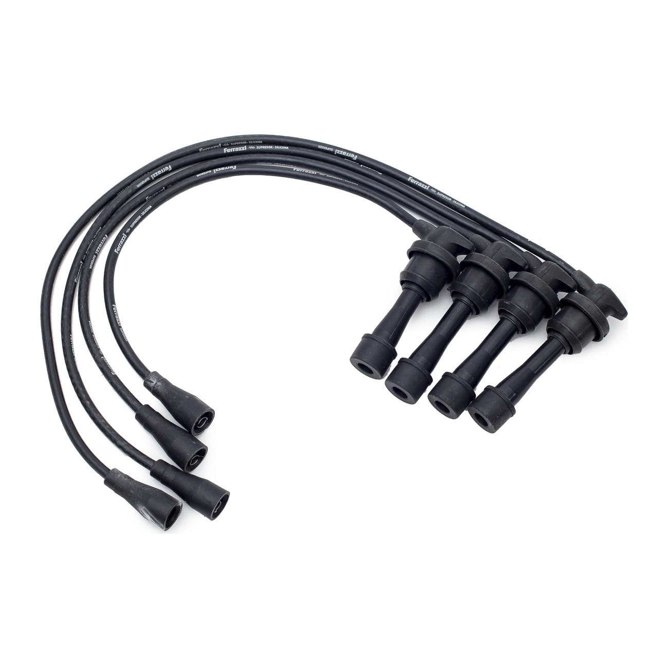 Juego Cables Bujia Ferrazzi Superior Silicona Chrysler Talon 2.0 16v Negro