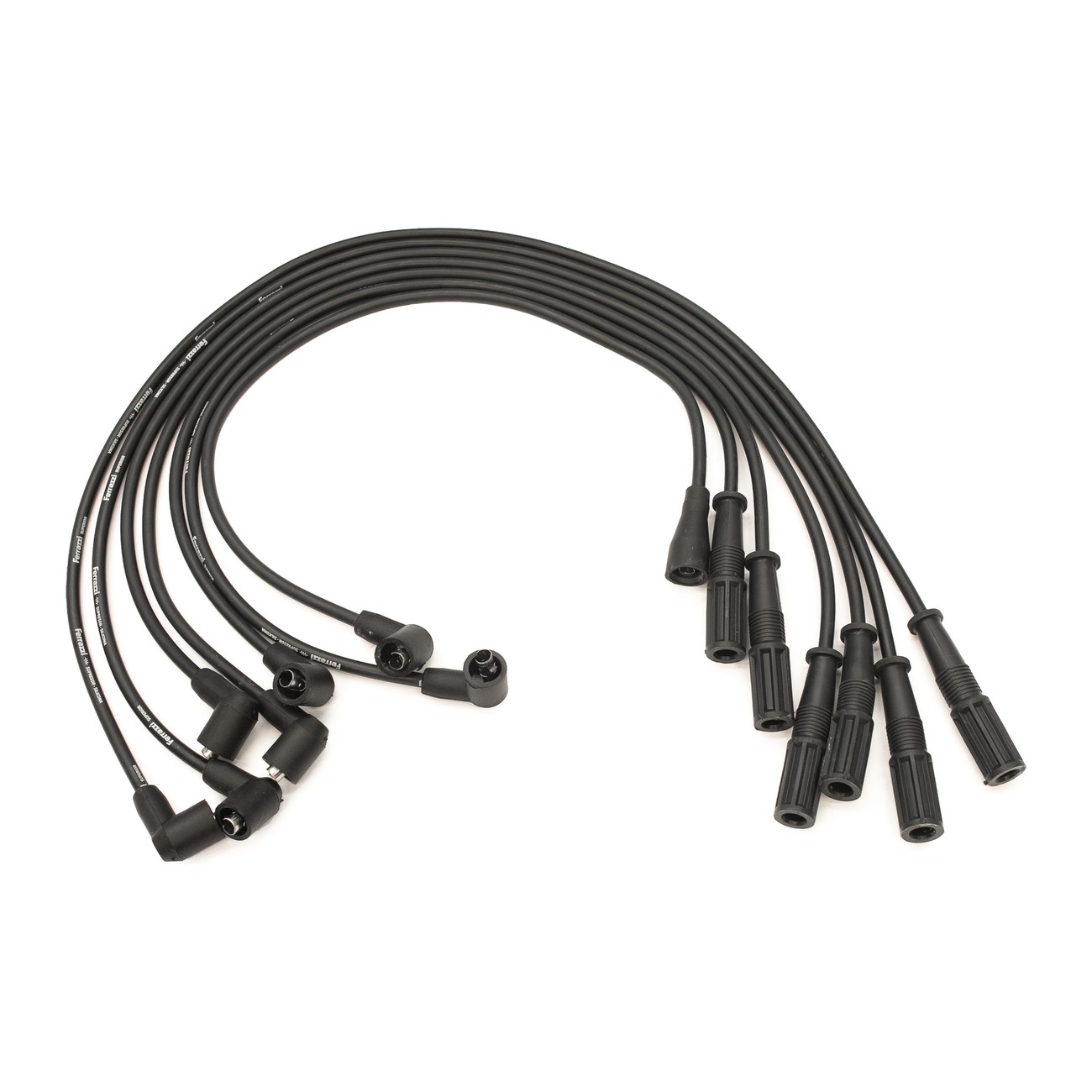 Juego Cables Bujia Ferrazzi Superior Silicona Nissan Patrol 2.8 Negro