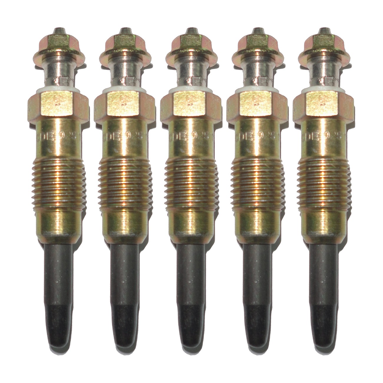 Kit 5 Bujias Precalentamiento Royaltek Daewoo Korando 2.9 D 2.9 Td Musso 2.9 D 2.9 Td
