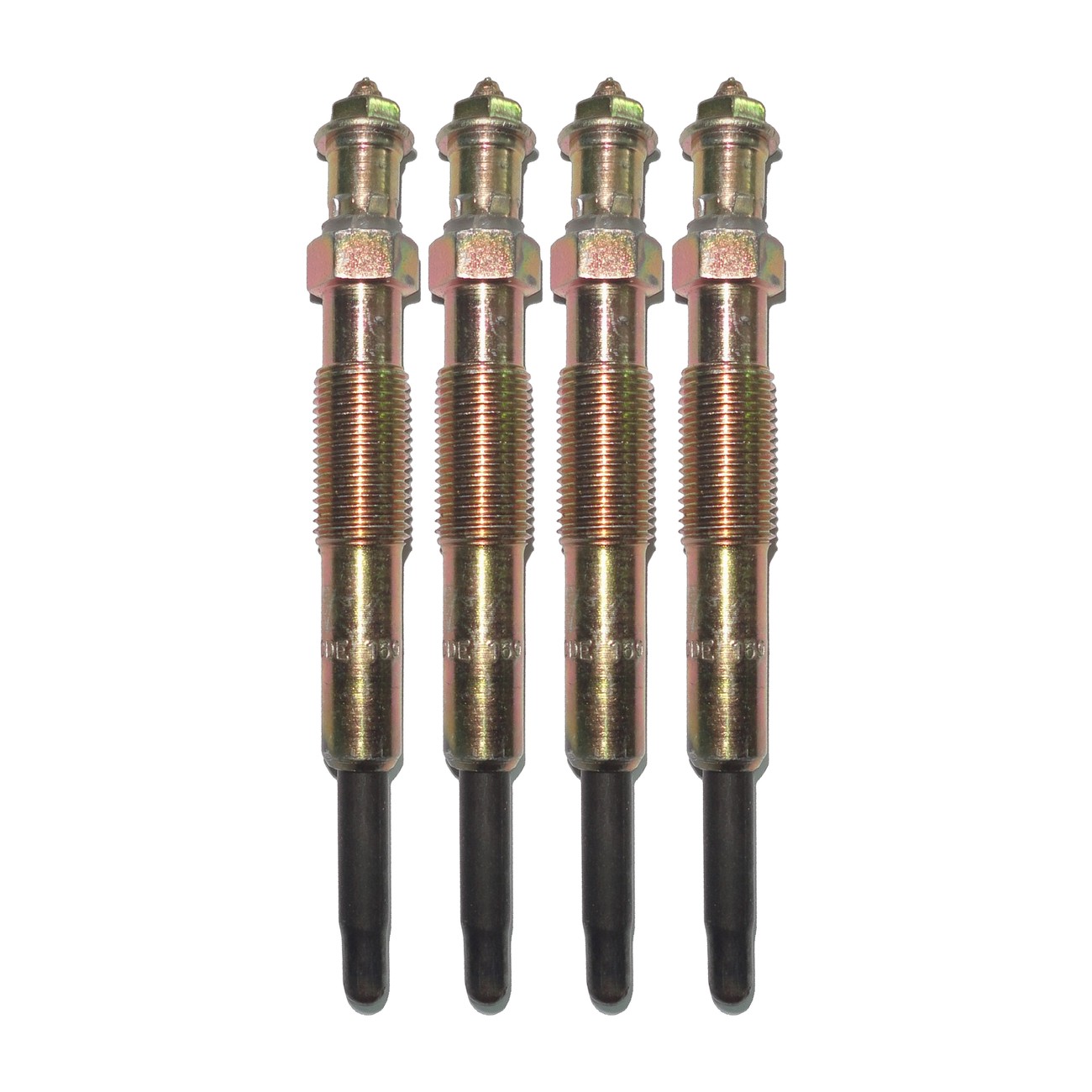 Kit 4 Bujias Precalentamiento Royaltek Renault Clio 1.9 D Kangoo 1.9 D Scénic 1.9 D Trafic 1.9 D