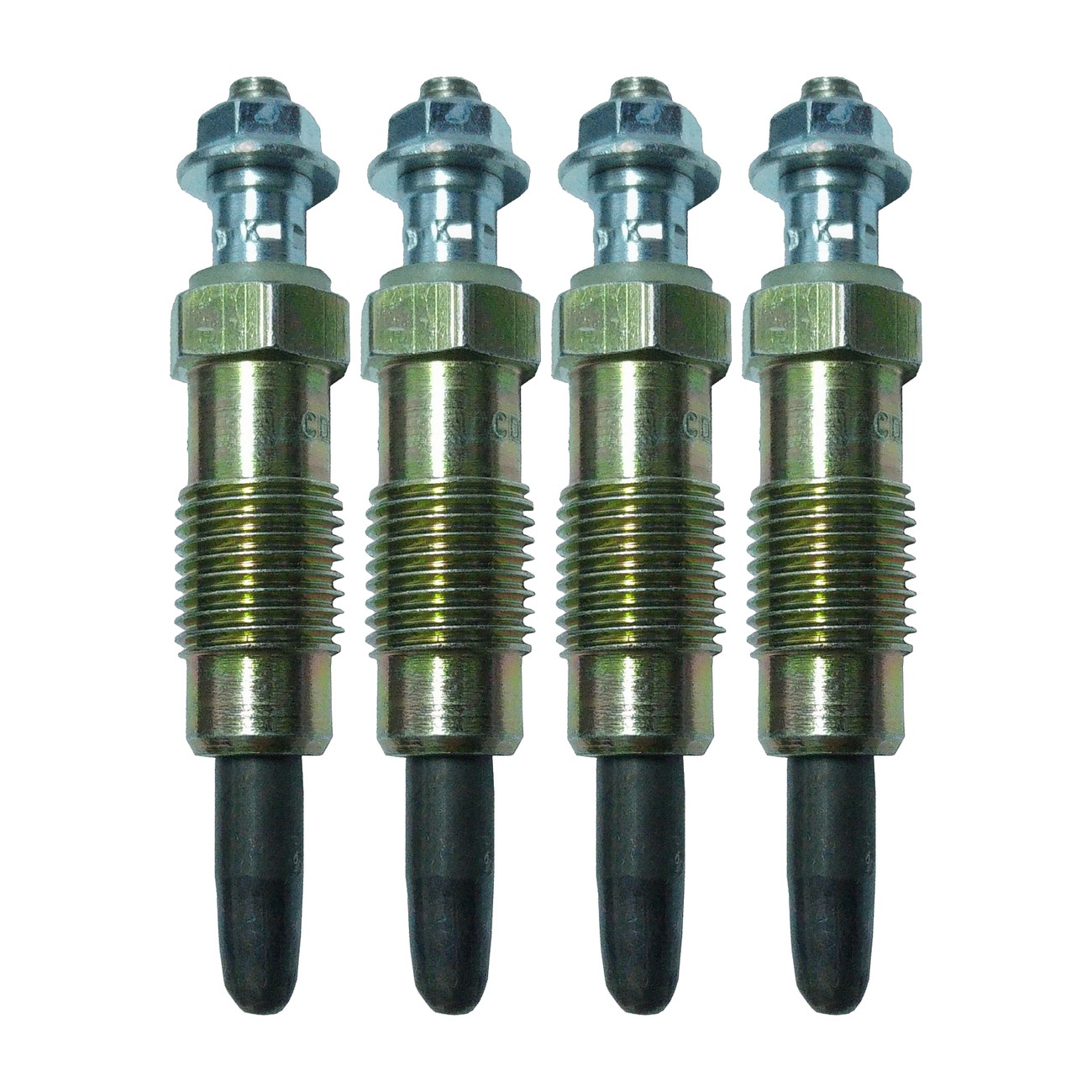 Kit 4 Bujias Precalentamiento Royaltek Ford Courier 1.8 D Escort 1.8 D 1.8 Td Fiesta 1.8 D Mondeo 1.8 Td