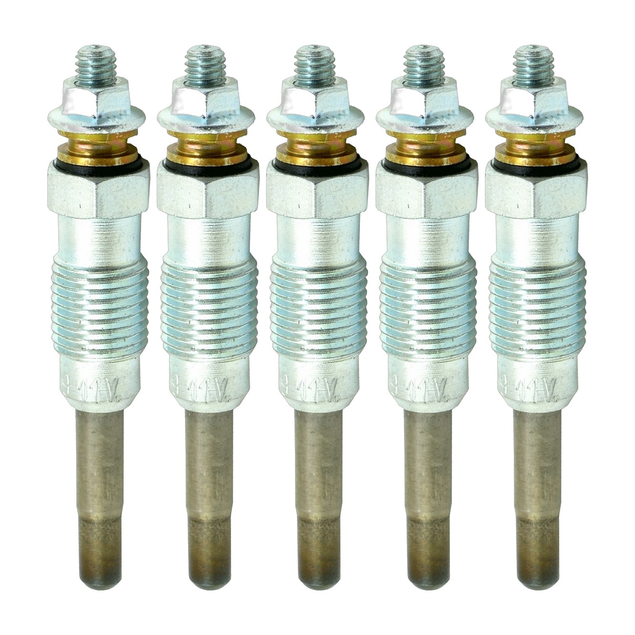 Kit 5 Bujias Precalentamiento Royaltek Mercedes-benz 190 2.5 D
