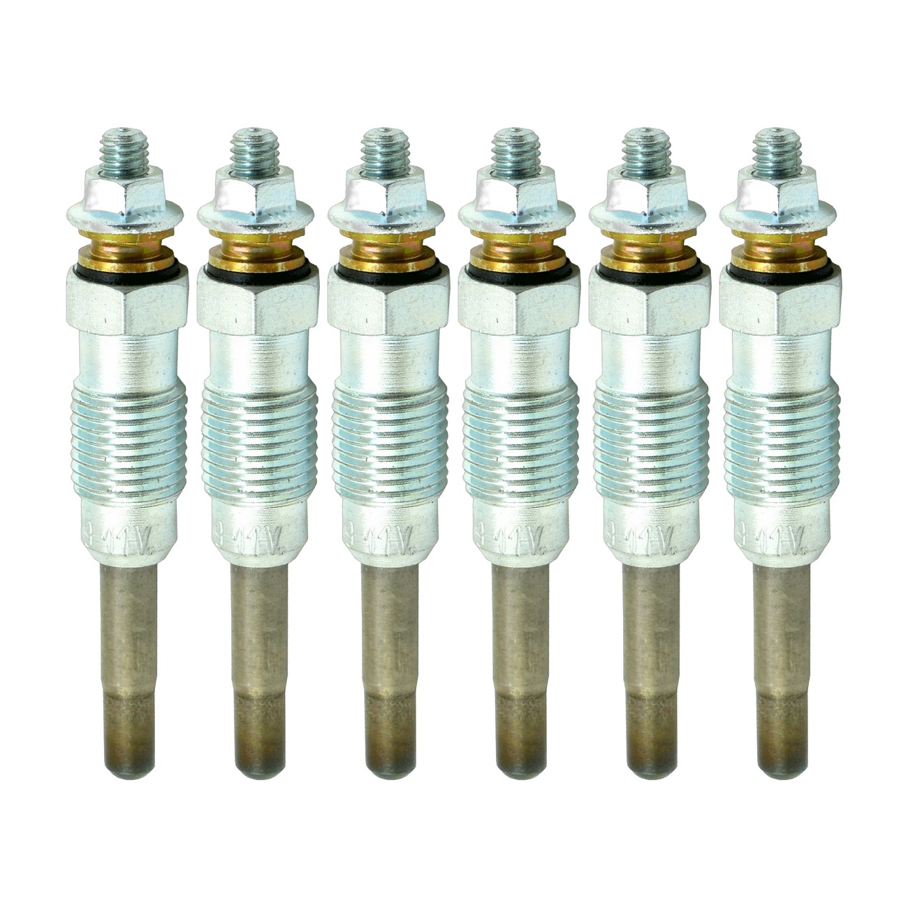 Kit 6 Bujias Precalentamiento Royaltek Bmw Serie 5 2.4 D 2.4 Td