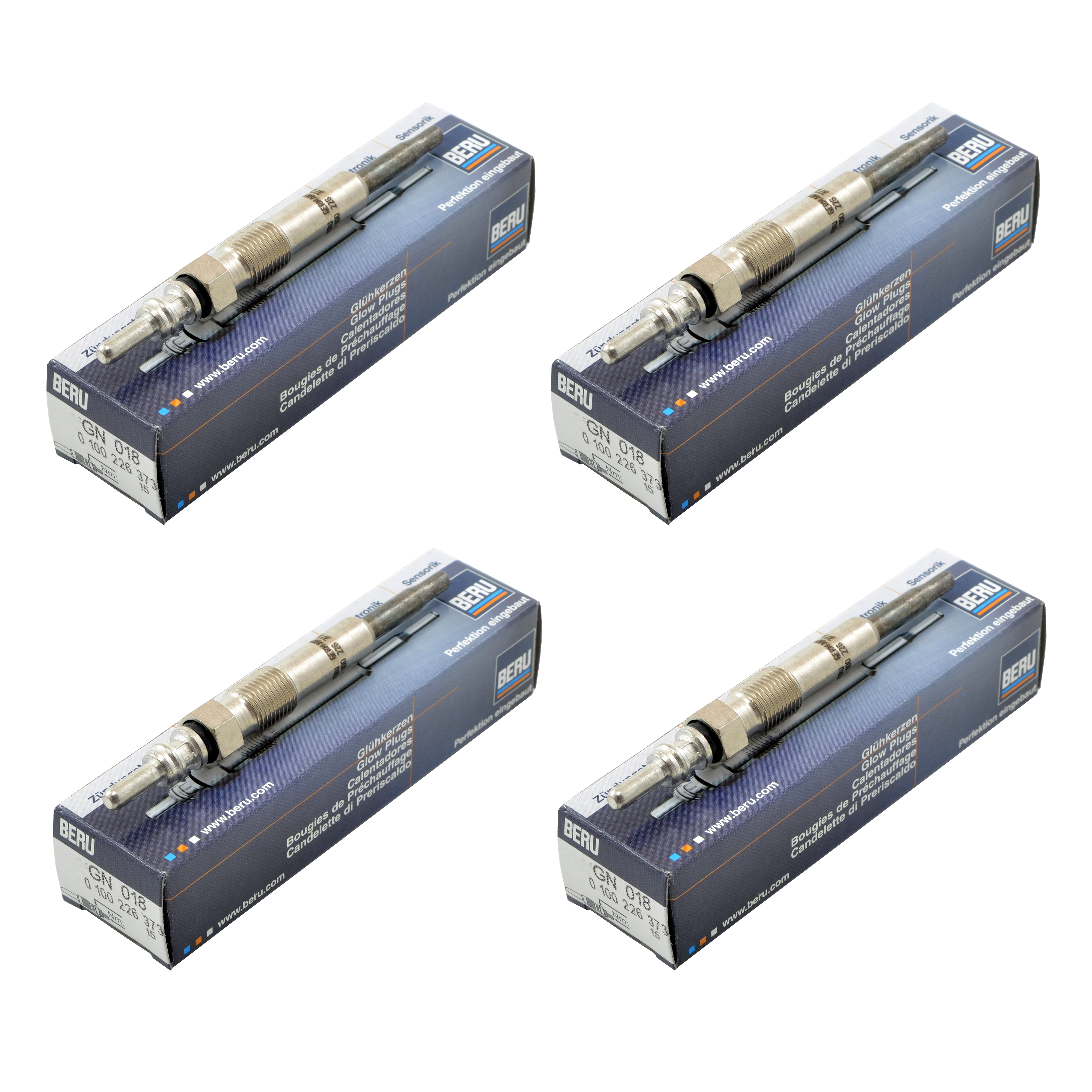 Kit 4 Bujias Precalentamiento Beru Nissan Trade 3.0 D 3.0 Td