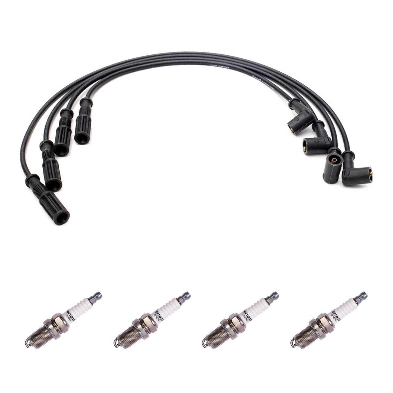 Kit Cables Y Bujias Ferrazzi Superior Citroen Xantia 2.0 8v Negro