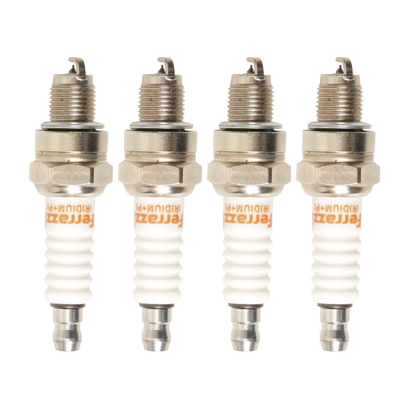 Combo De 4 Bujias Ferrazzi Iridio Zanella Due 110 / Classic / Luxury Fx 125 Fx 150 Hot 90 Tricargo 110 4t Tricargo 125 Zb 110 Zb 125 Tunning Zb-d 110 Zb-g4 110