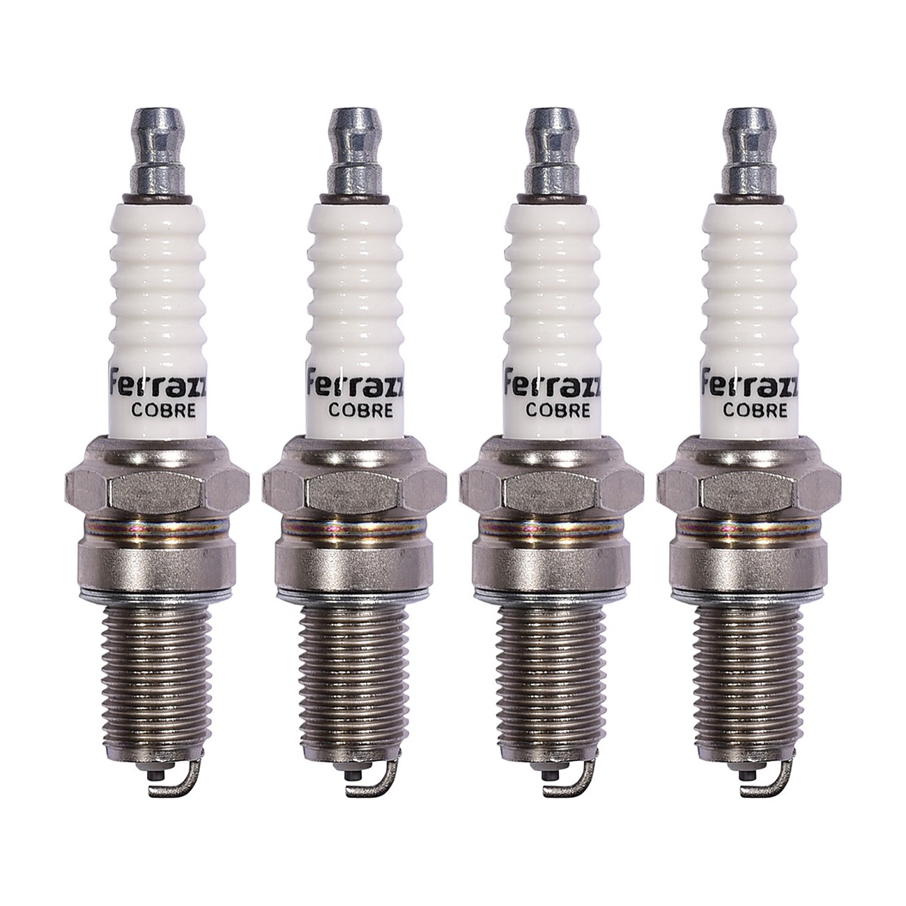 Combo De 4 Bujias Ferrazzi Cobre Yamaha Xtz 125 Xtz 250 Ybr 250 Yp 250 Yp 250 Majesty Yp 250 Majesty Dx Yp 250 Majesty Dx Abs Yp 250 R X-max Yzf 1000 R Thunderace