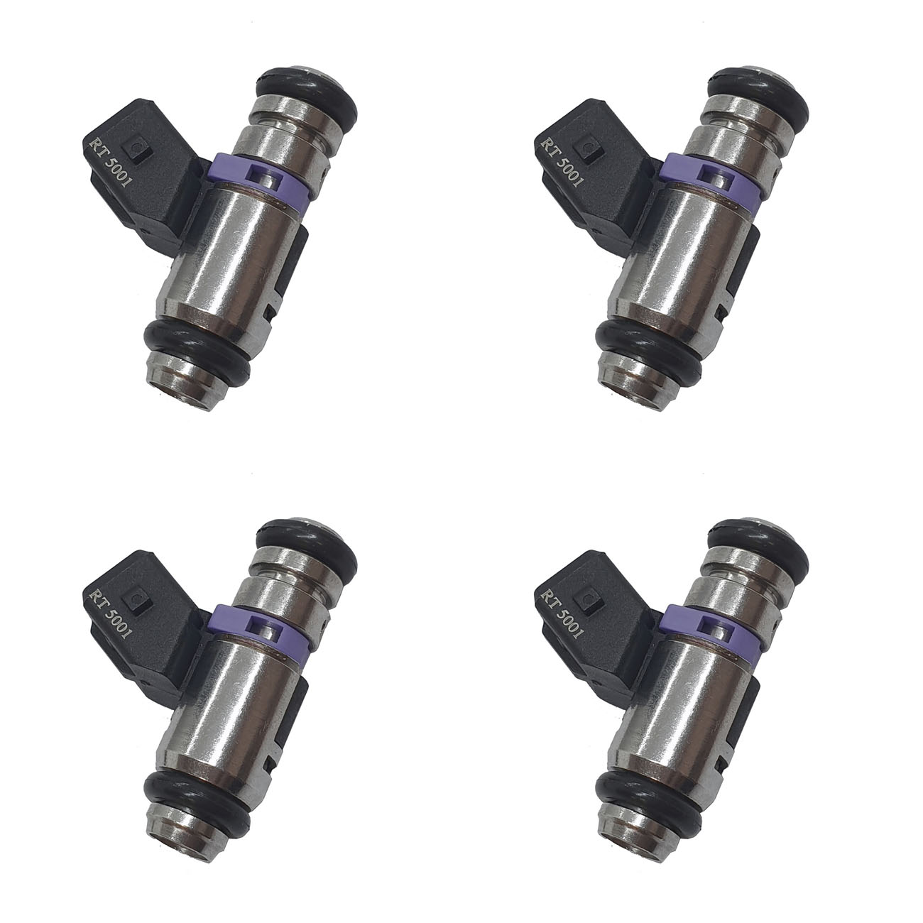 Kit 4 Inyectores Fiat Uno Palio Siena Fiorino Duna 1.3 8v