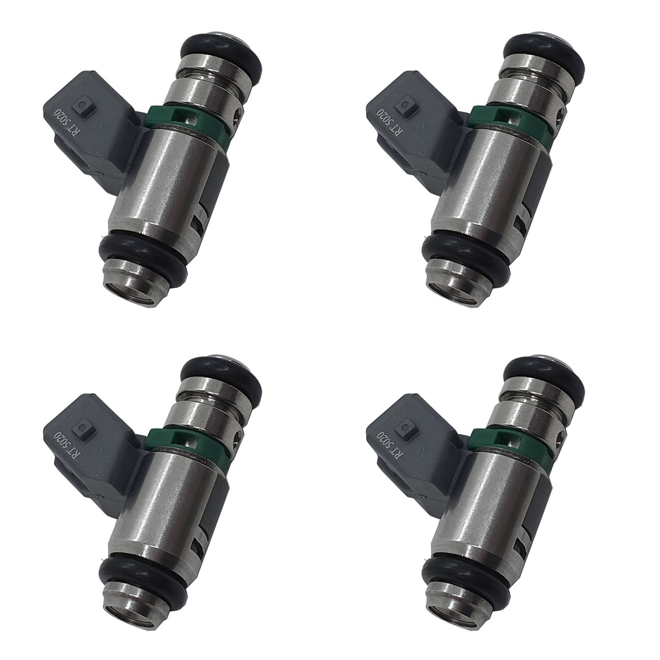 Kit 4 Inyectores Volkswagen Gol Gti 2.0 Aro Verde