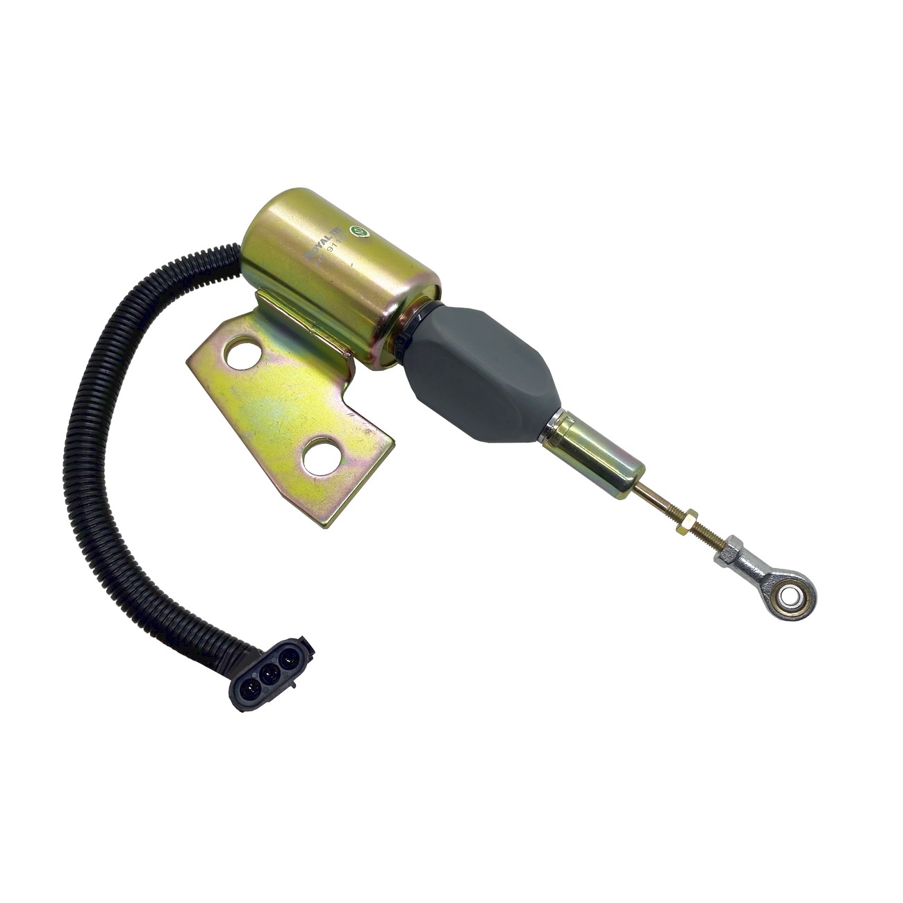 Electrovalvula Solenoide De Pare Royaltek Rt91167 Motor 4bt 12v Tipo 3991167