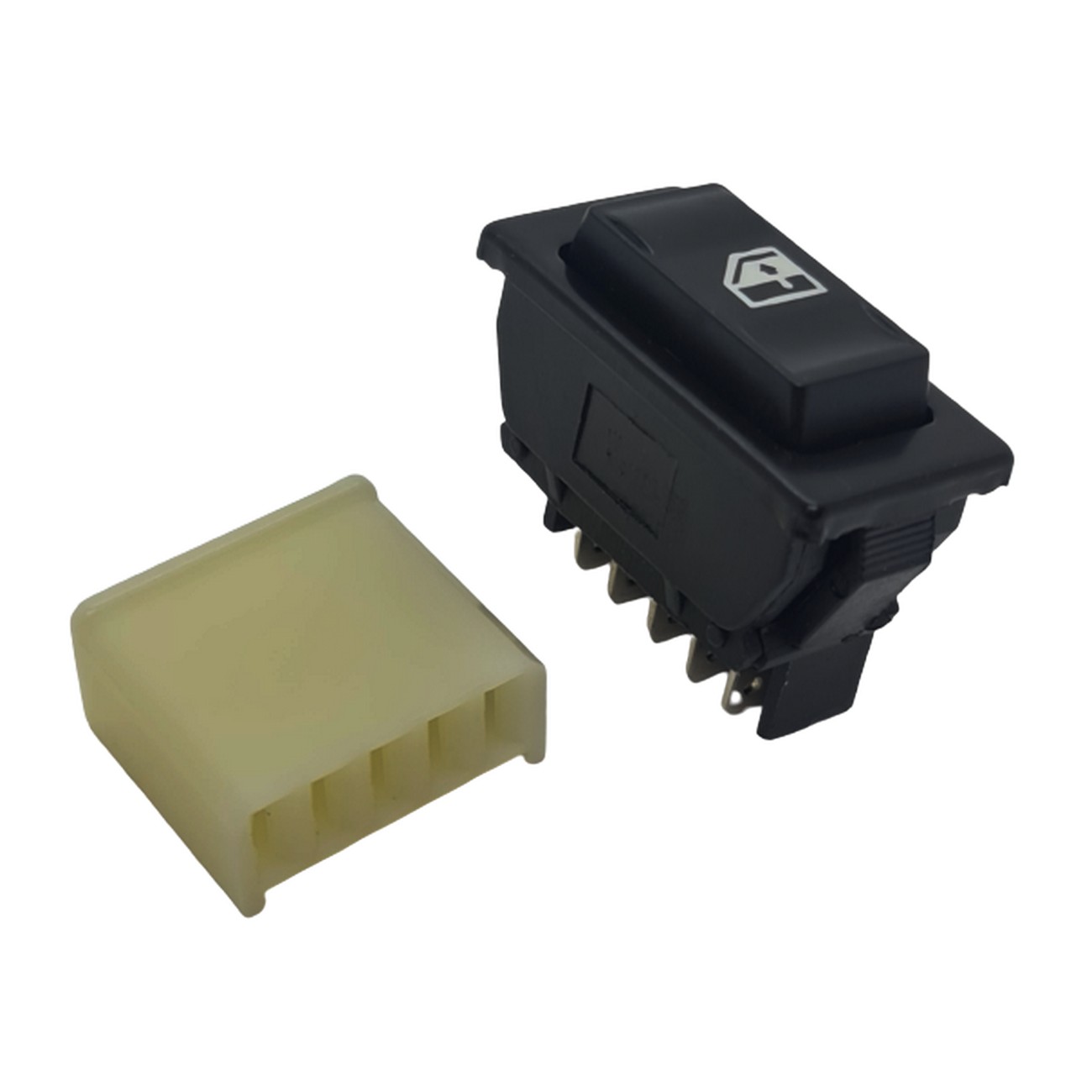 Tecla De Levanta Vidrios Universal Simple 5 Pines