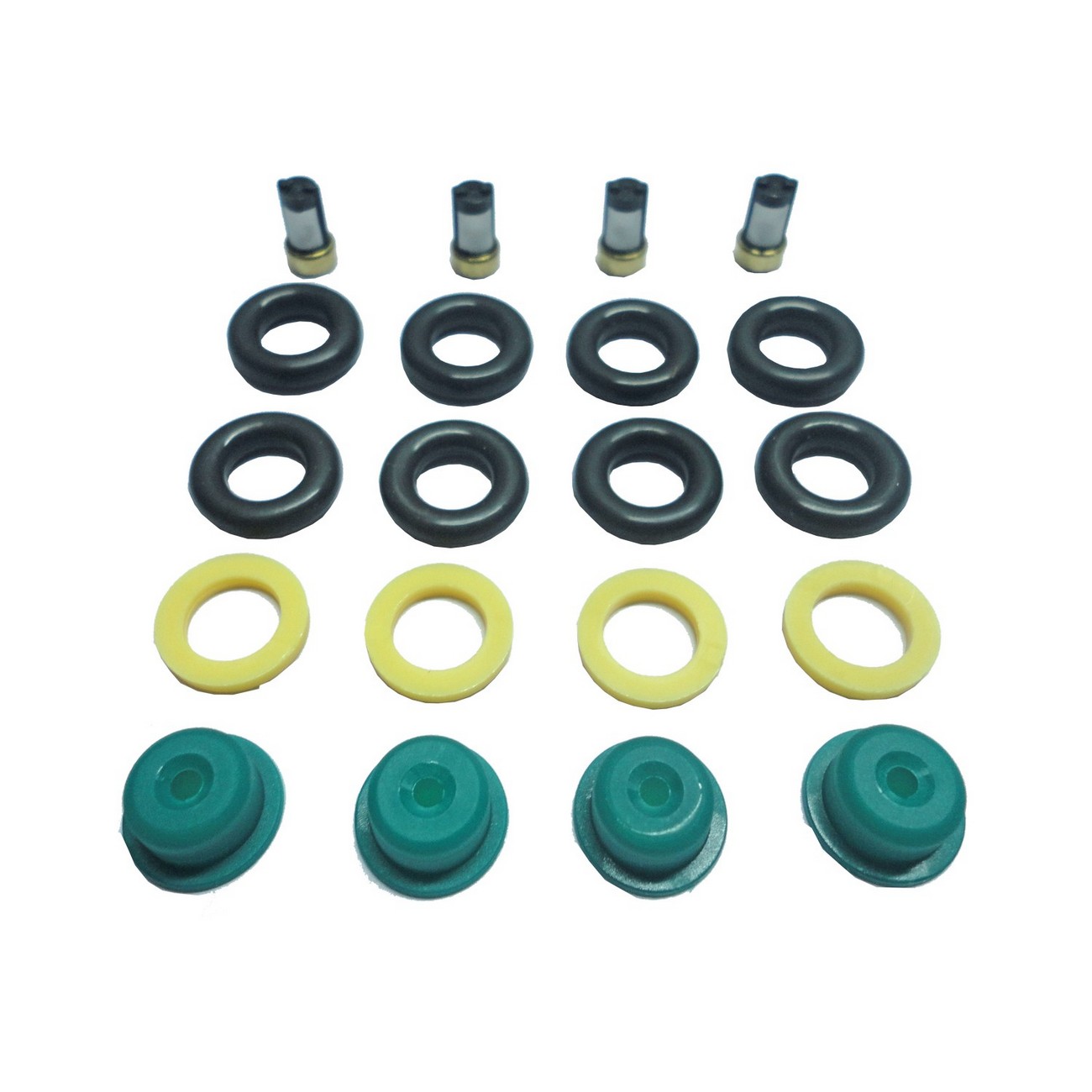 Kit Filtro Oring Puntas Inyectores Bosch Metalicos