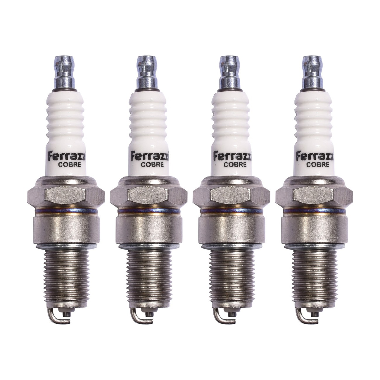 Kit Bujias Ferrazzi Cobre Alfa Romeo 33 1.4 8v 1.5 8v Subaru Coupe 1.3 Justi 1.2 9v