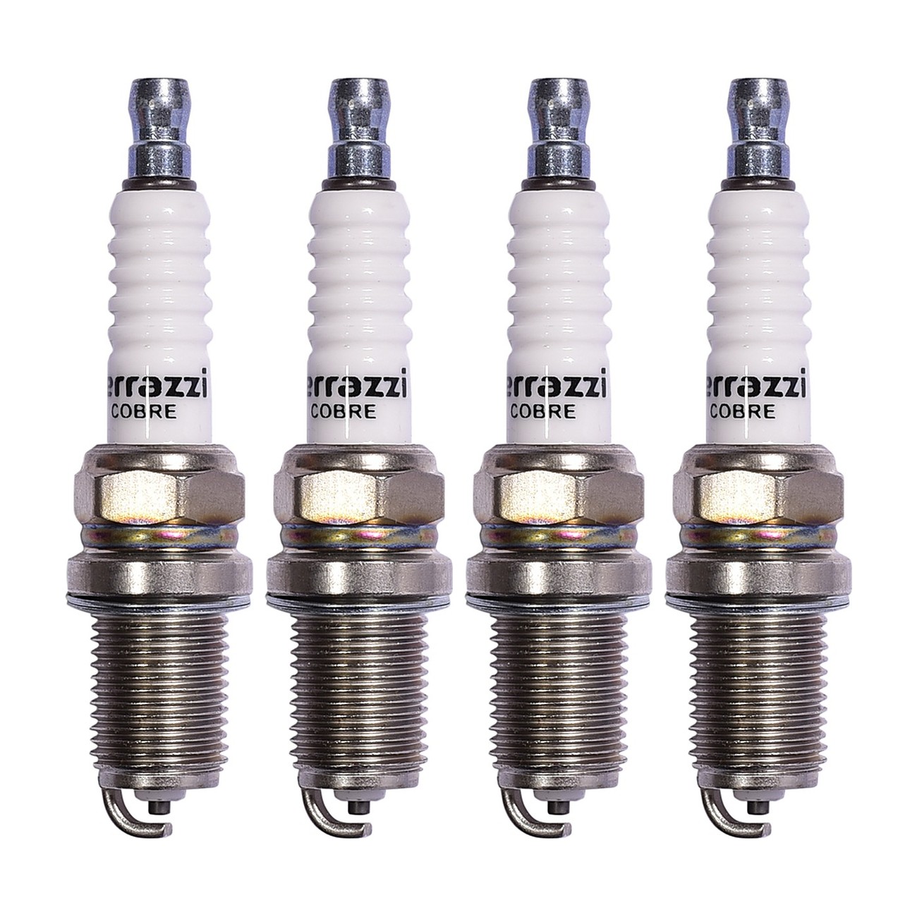 Kit Bujias Ferrazzi Cobre Fiat Duna 1.4 8v Fiorino 1.3 8v Idea 1.4 8v Palio 1.4 8v 1.6 8v Punto 1.4 8v Siena 1.4 8v 1.6 8v Strada 1.4 8v Uno 1.3 8v