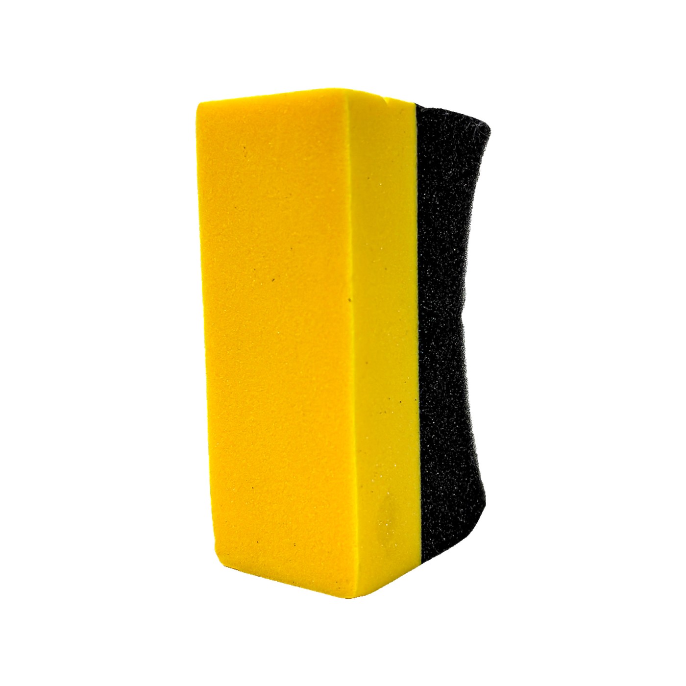 Esponja Aplicador Cubiertas 10x6x4 Cm Auto Amarillo Y Negro
