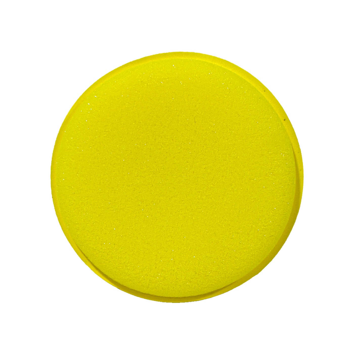 Esponja Pad Aplicador 4 Pulgadas Amarilla Para Cera Sellador Y Acondicionador Detailing Auto Crocos