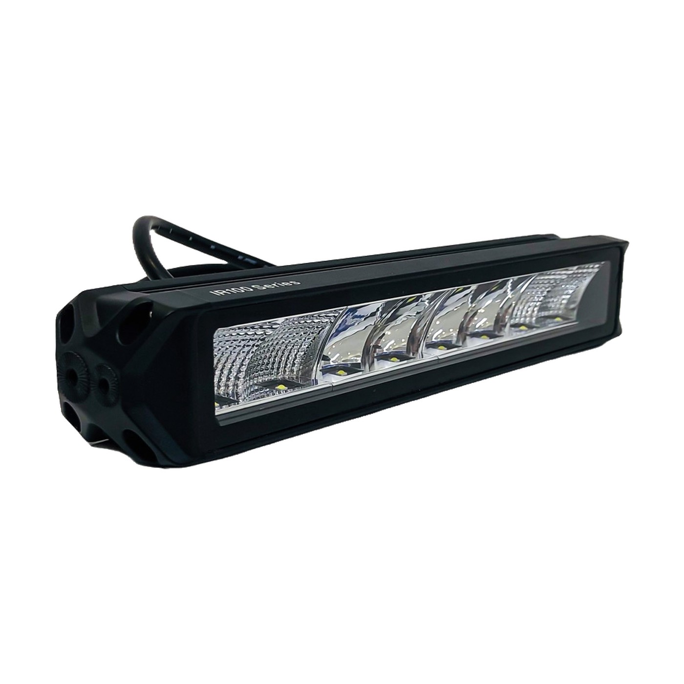 Barra Led Off Road Heavy Duty 31 Cm 8 Leds 40w 12-24v Blanco Iron Led
