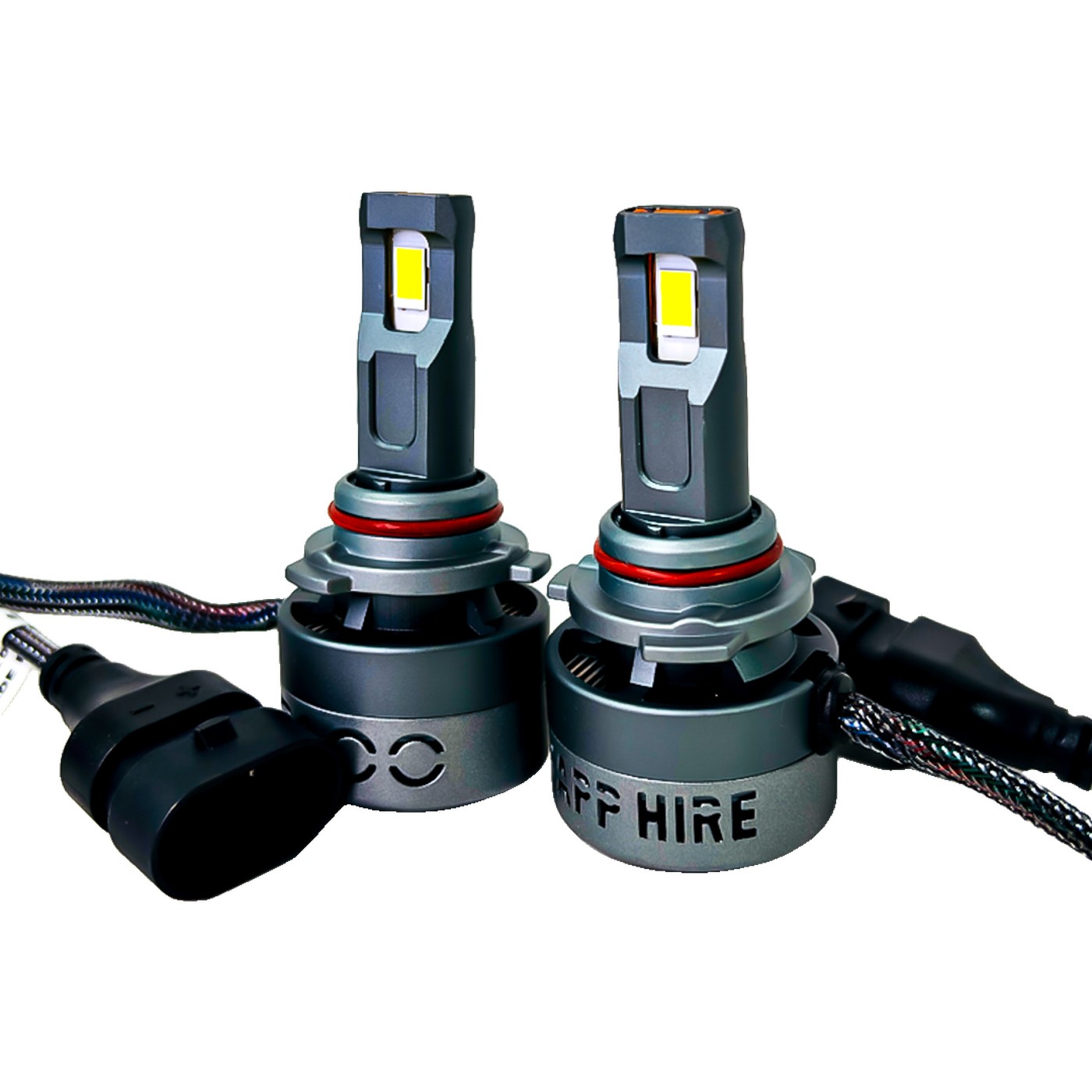 Kit Lamparas Led Hb4 Iron Led Black Sapphire 75w 12v Canbus Chip Csp Con Driver Y Cooler Auto Camioneta 9006