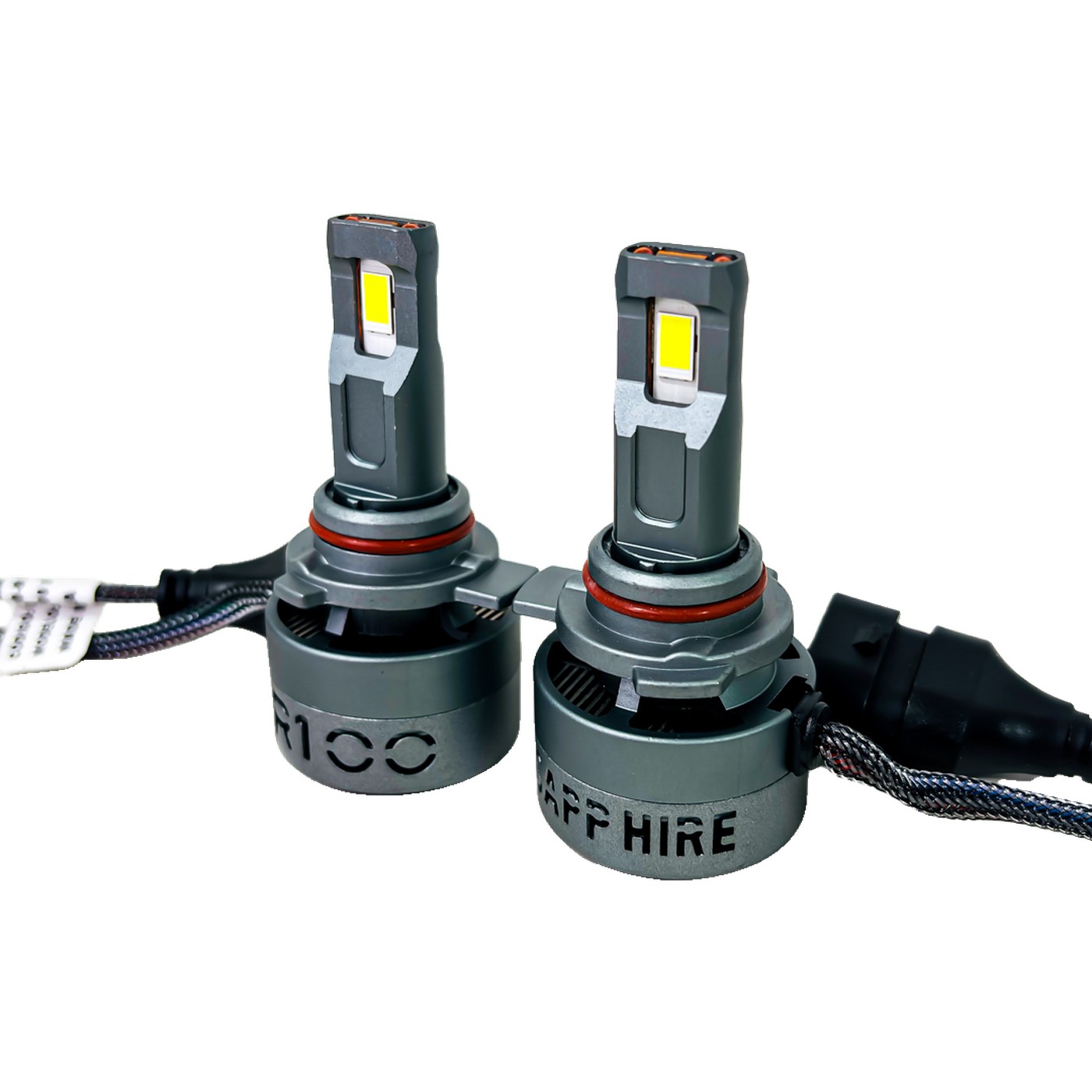 Kit Lamparas Led Hir2 Iron Led Black Sapphire 75w 12v Canbus Chip Csp Con Driver Y Cooler Auto Camioneta 9012