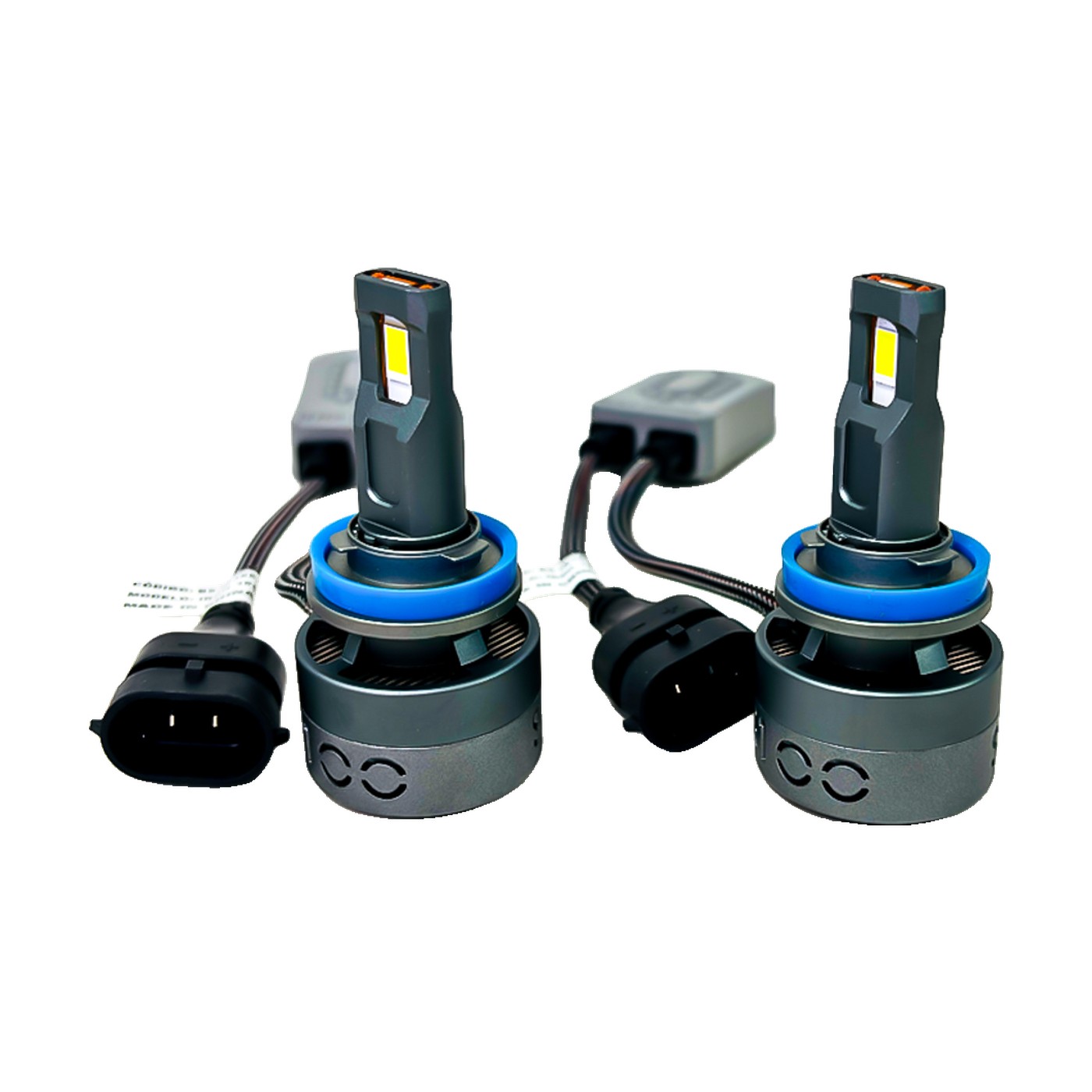 Kit Lamparas Led H11 Nissan Kicks Iron Led Black Sapphire 75w 12v Luz Baja