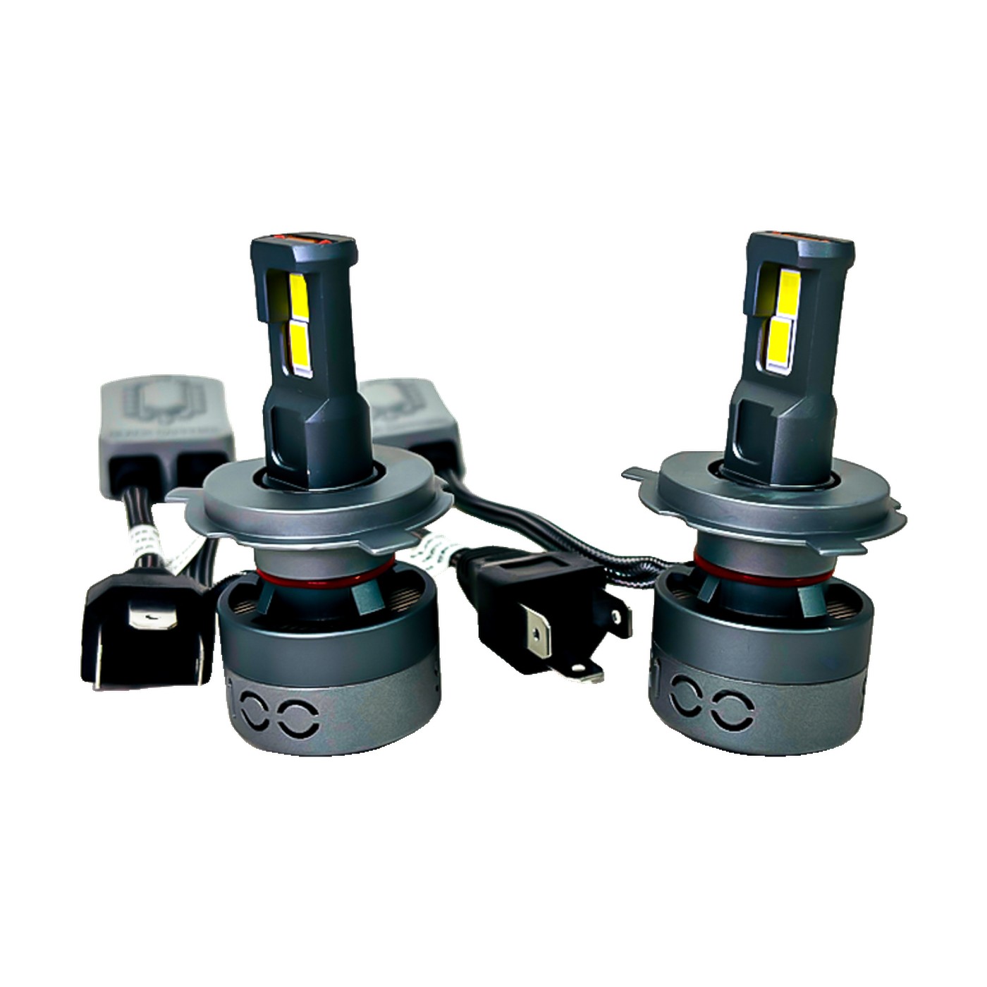 Kit Lamparas Led H4 Honda Fit Civic Crv Accord Iron Led Black Sapphire 75w 12v Luz Alta Y Baja