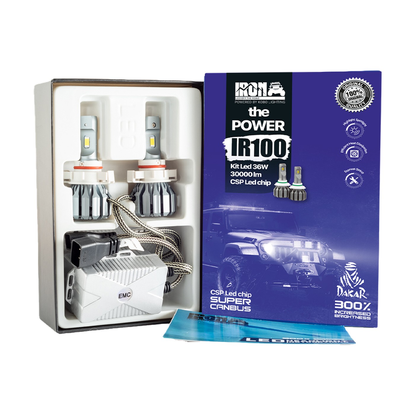 Kit Lamparas Led H16 Renault Duster Iron Led Ir100 36w 12v Antiniebla