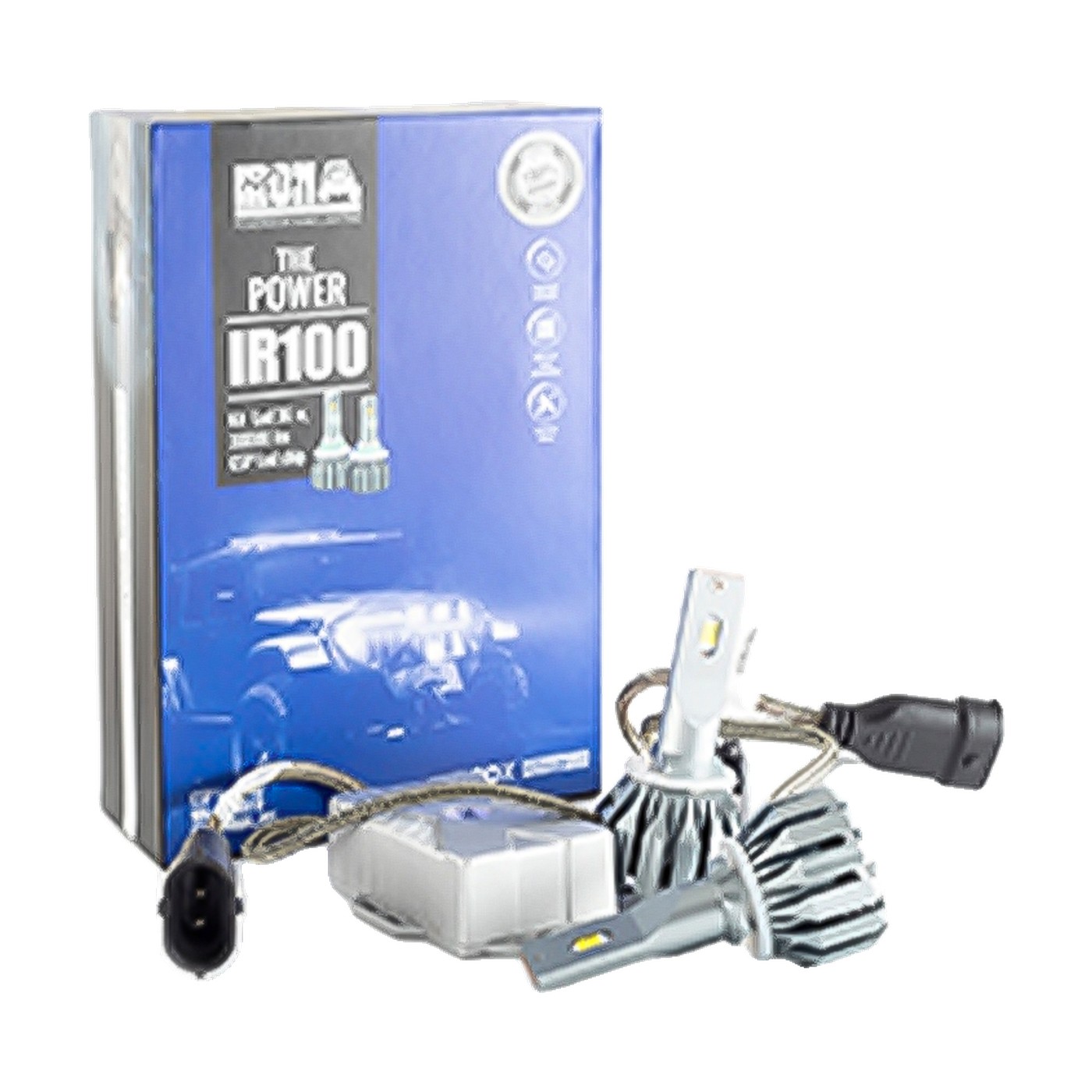 Kit Lamparas Led H27 Soul Iron Led Ir100 36w 12v Antiniebla