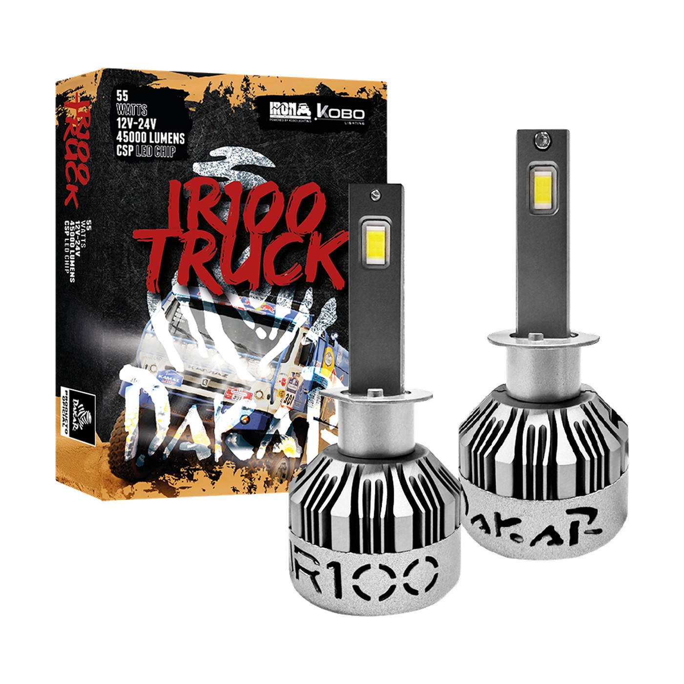 Kit Lamparas Led H3 Fiat 500 Uno Ducato Fiorino Punto Iron Led Dakar Truck 55w 12v 24v Antiniebla