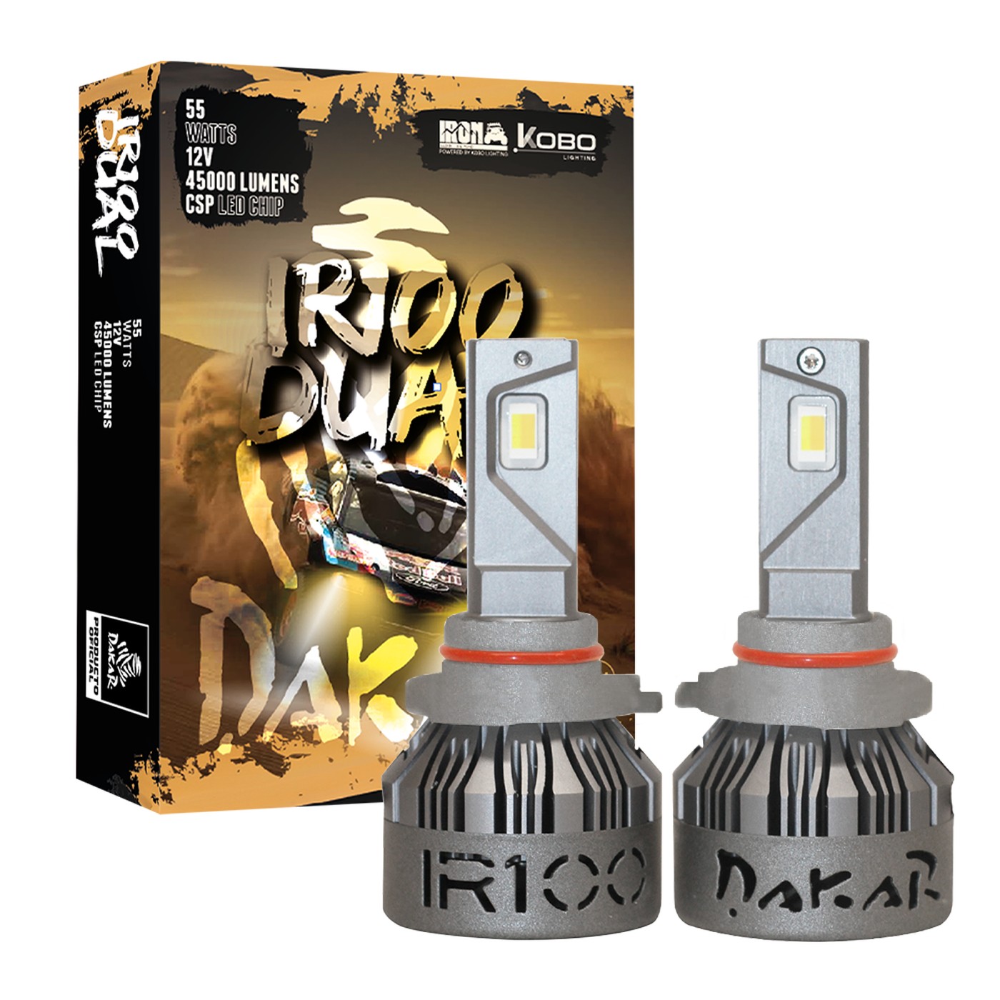Kit Lamparas Led 9005 Hb3 Citroen C5 Aircross Iron Led Dakar Dual Color Blanco Y Ambar 55w 12v Luz Alta