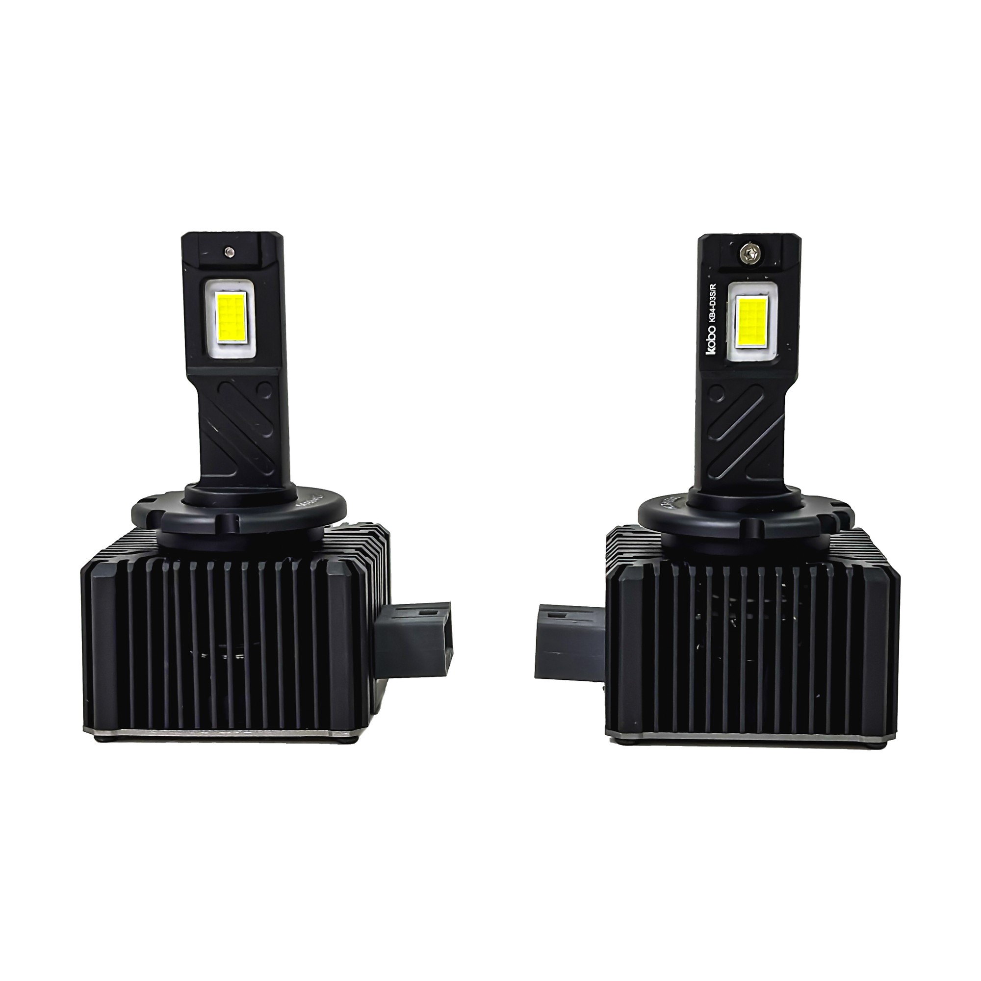 Kit Lamparas Led D3r Iron Led D Series Reemplazo Xenon 55w 12v 24v Chip Csp Con Cooler Auto Camioneta D3s