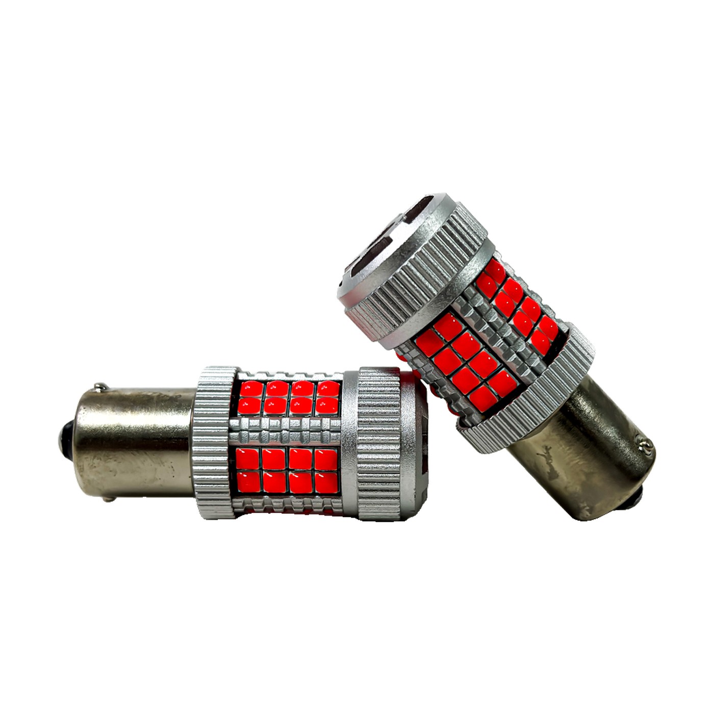 Lamparas Led 1156 1141 Iron Led Canbus 40 Led Cree 24w 12v 24v Par P21w Rojo