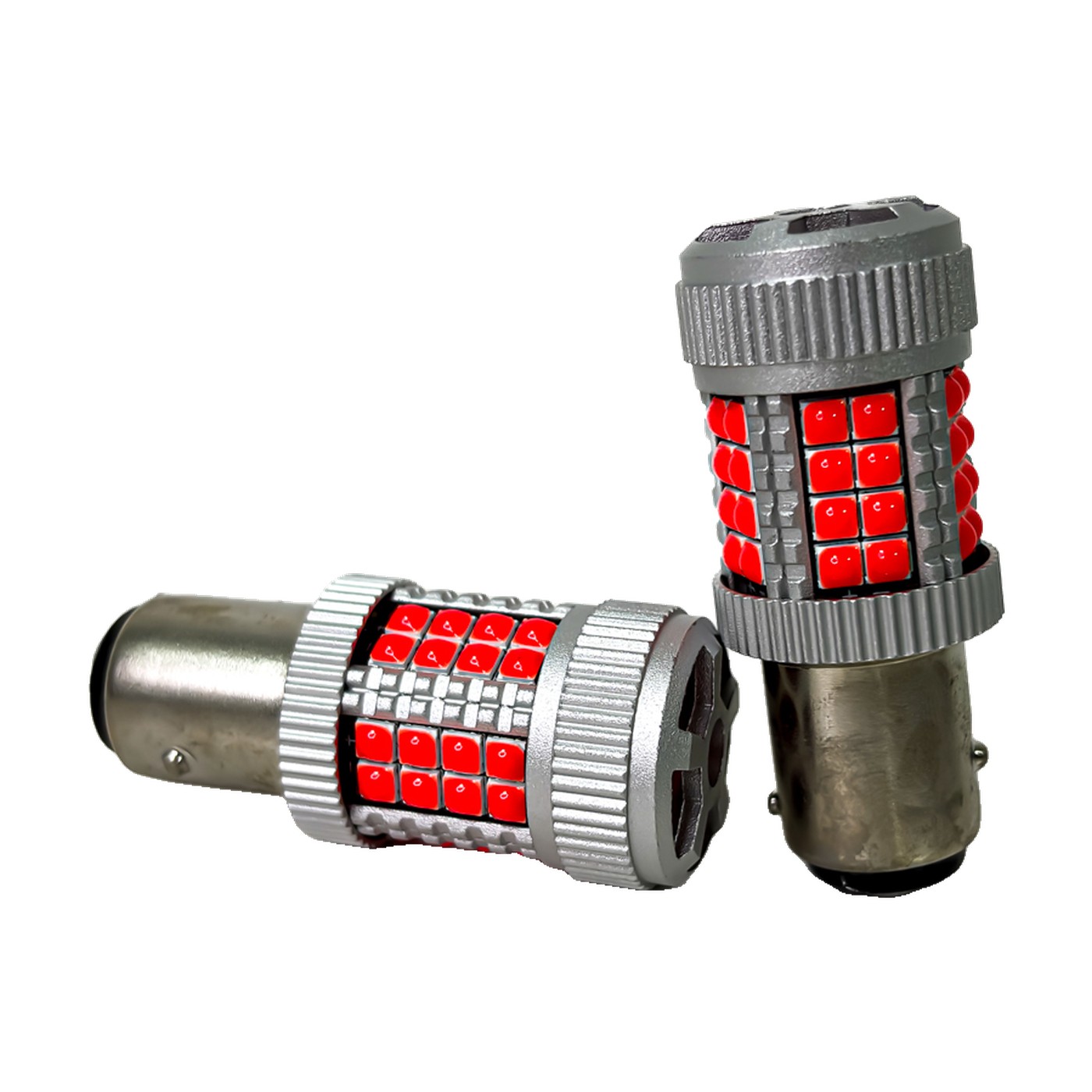 Lamparas Led 1157 1034 Iron Led Canbus 40 Led Cree 24w 12v 24v Par P21/5w Rojo