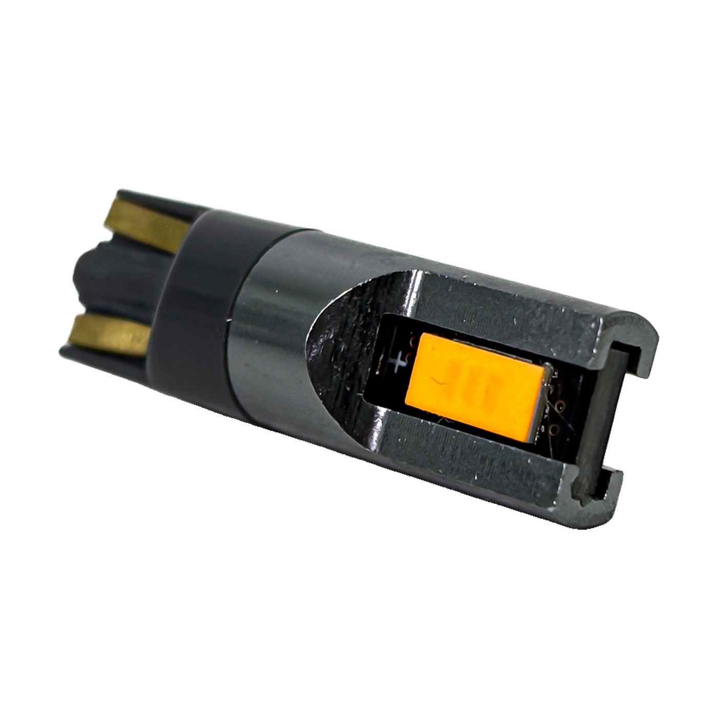 Lamparas Led W5w 2825 Iron Led Canbus Led Cree 10w 12v 24v Par T10 Ámbar