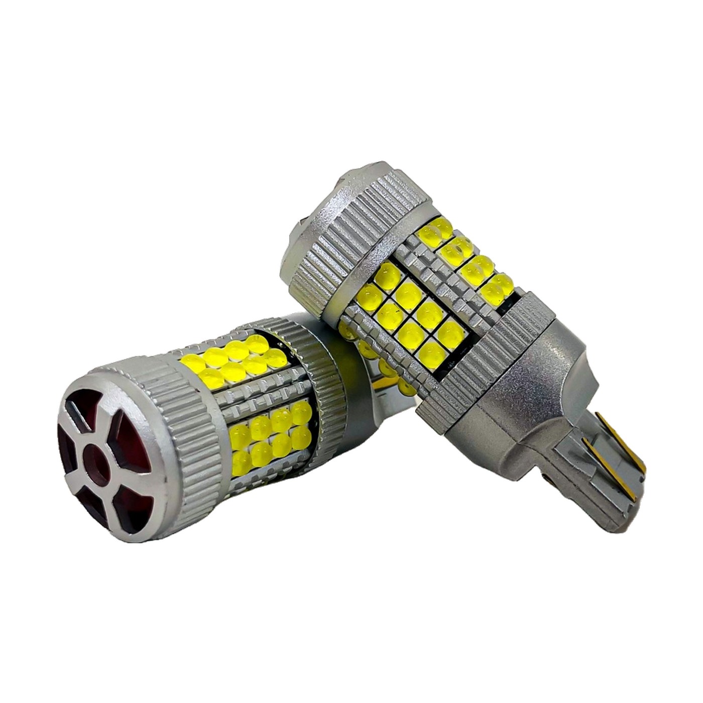 Lamparas Led 7443 Iron Led Canbus 40 Led Cree 24w 12v 24v Par T20 Blanco