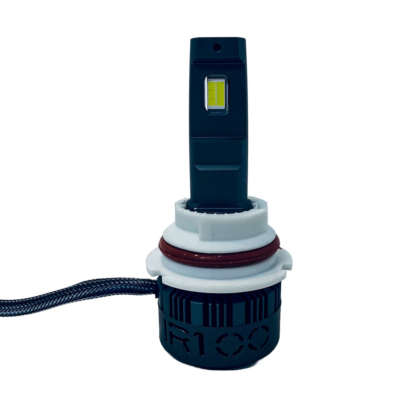 Kit Lamparas Led Hb1 Iron Led Dakar 55w 12v Canbus Chip Csp Con Cooler Auto Camioneta 9004