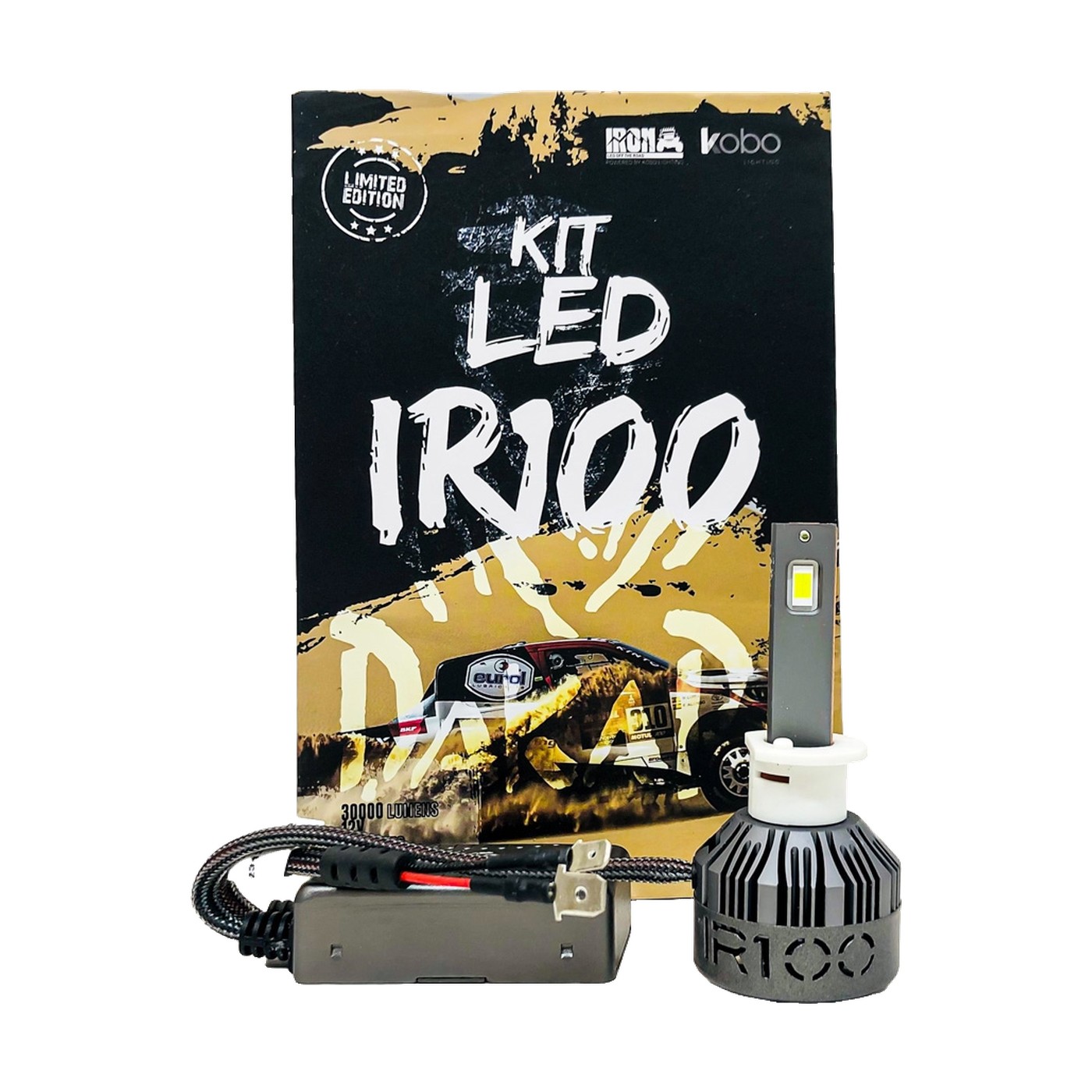 Kit Lamparas Led H1 Peugeot 307 Iron Led Dakar 55w 12v Luz Baja Alta Y Antiniebla