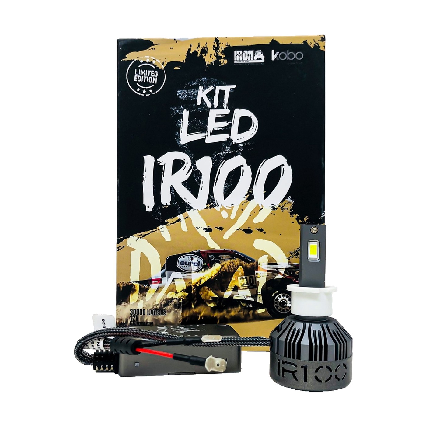 Kit Lamparas Led H3 Audi A6 Iron Led Dakar 55w 12v Antiniebla