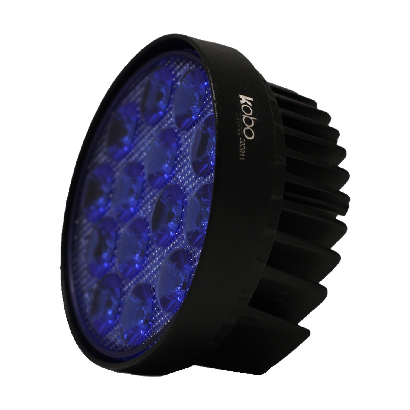 Faro Auxiliar Led Redondo 42w 14 Led Spot 12-24v Off Road Azul Kobo