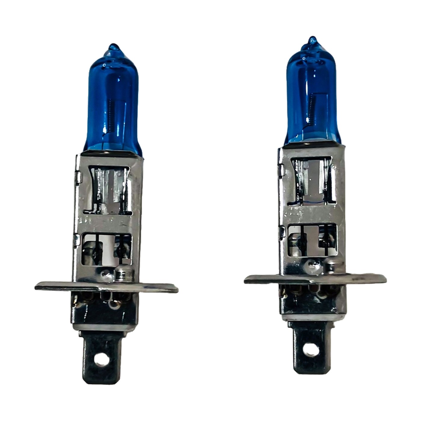 Lampara Halogena H1 Blue Vision Efecto Xenon 12v 55w Para Faro Kobo Blister X2