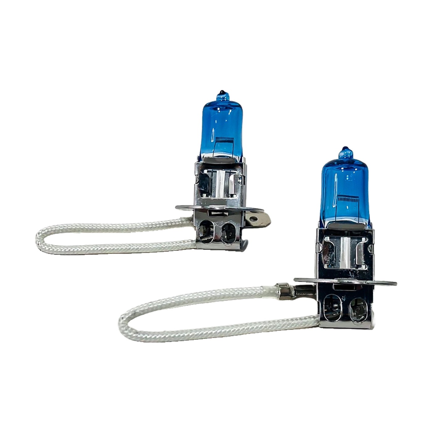 Lampara Halogena H3 Blue Vision Efecto Xenon 12v 55w Para Faro Kobo Blister X2
