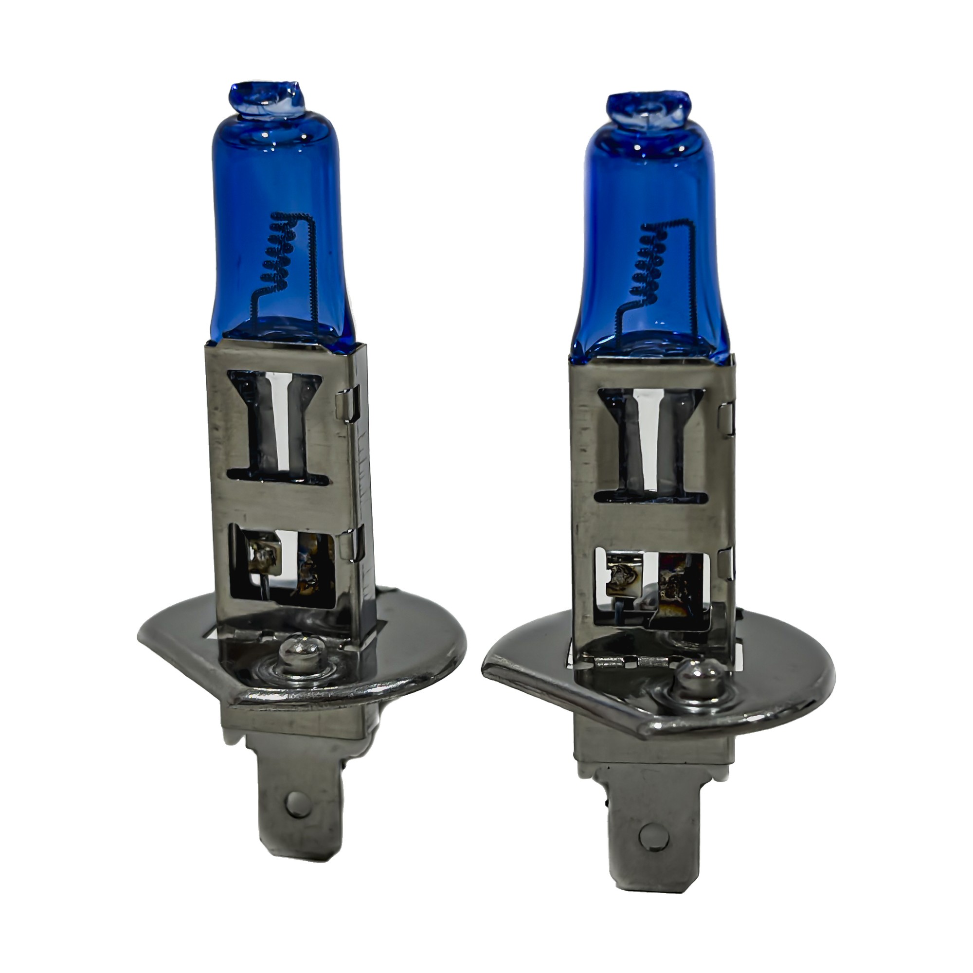 Lampara Halogena H1 Blue Vision Efecto Xenon 12v 70w Para Faro Kobo Blister X2